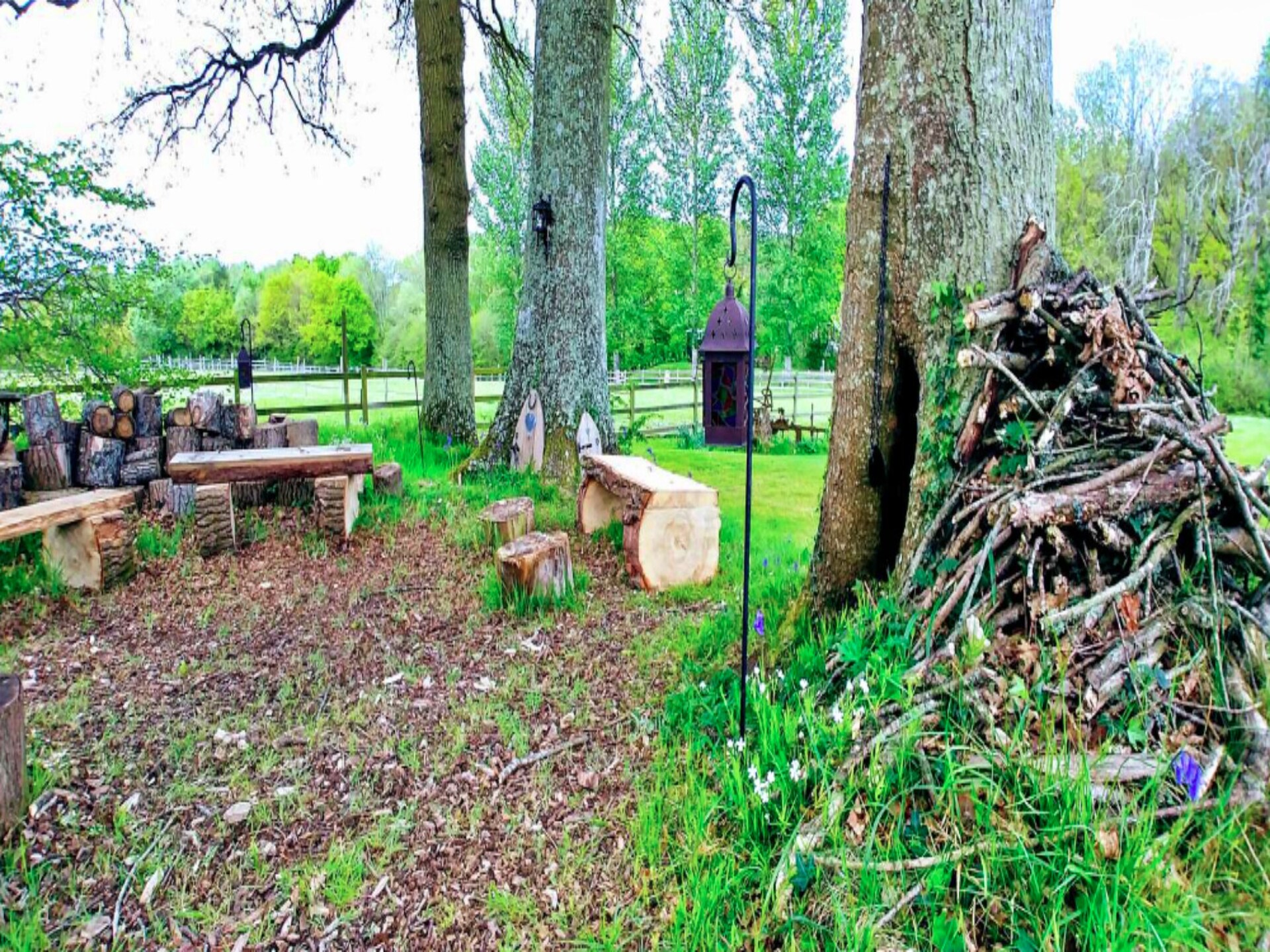 Romantische Shepherd's Hut voor 4 op Hilltop Farm bij Romsey en New Forest - foto 24