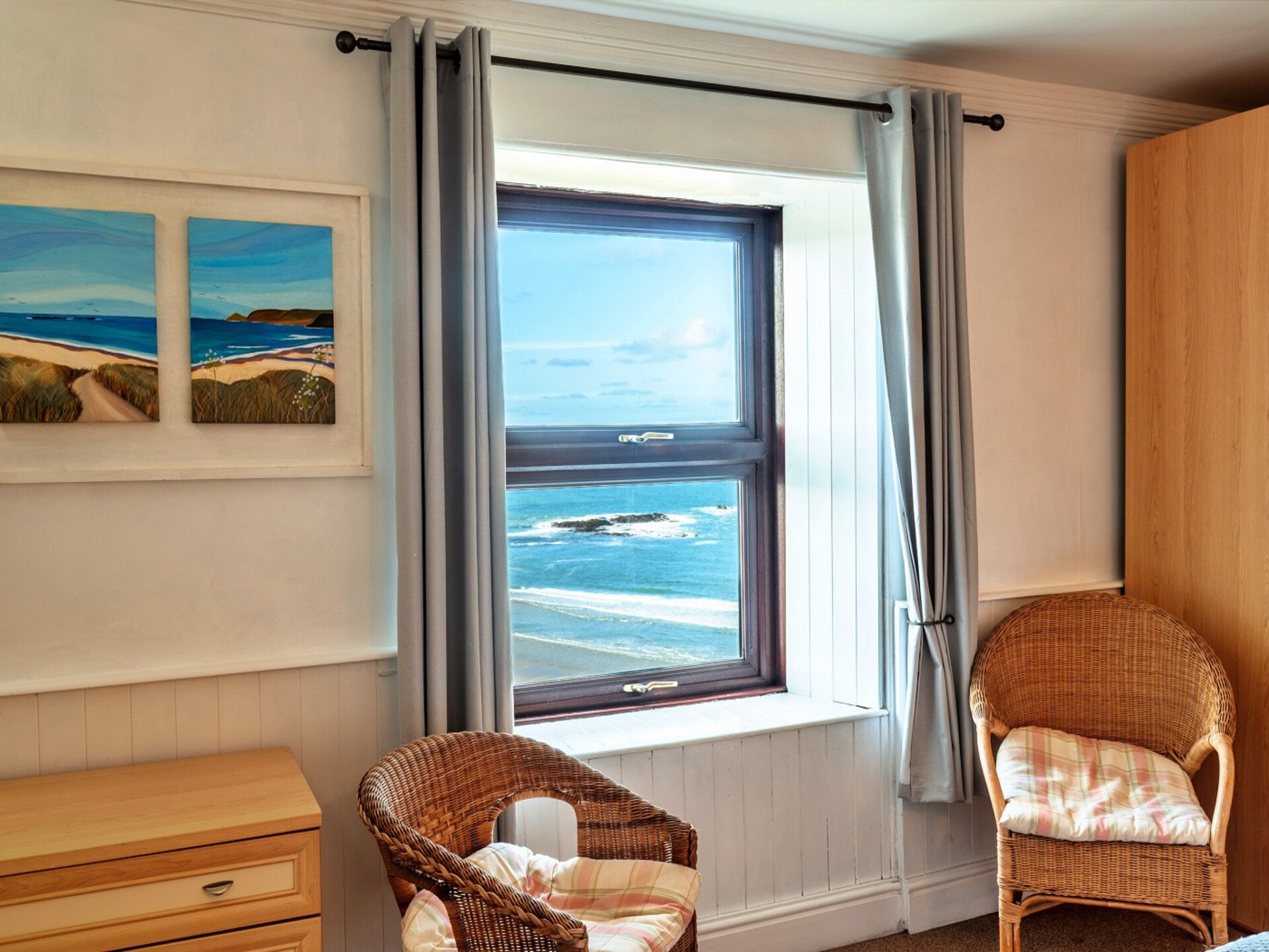 Klifvilla Bishop Rock: Uitzicht op zee in Sennen, Cornwall - foto 15