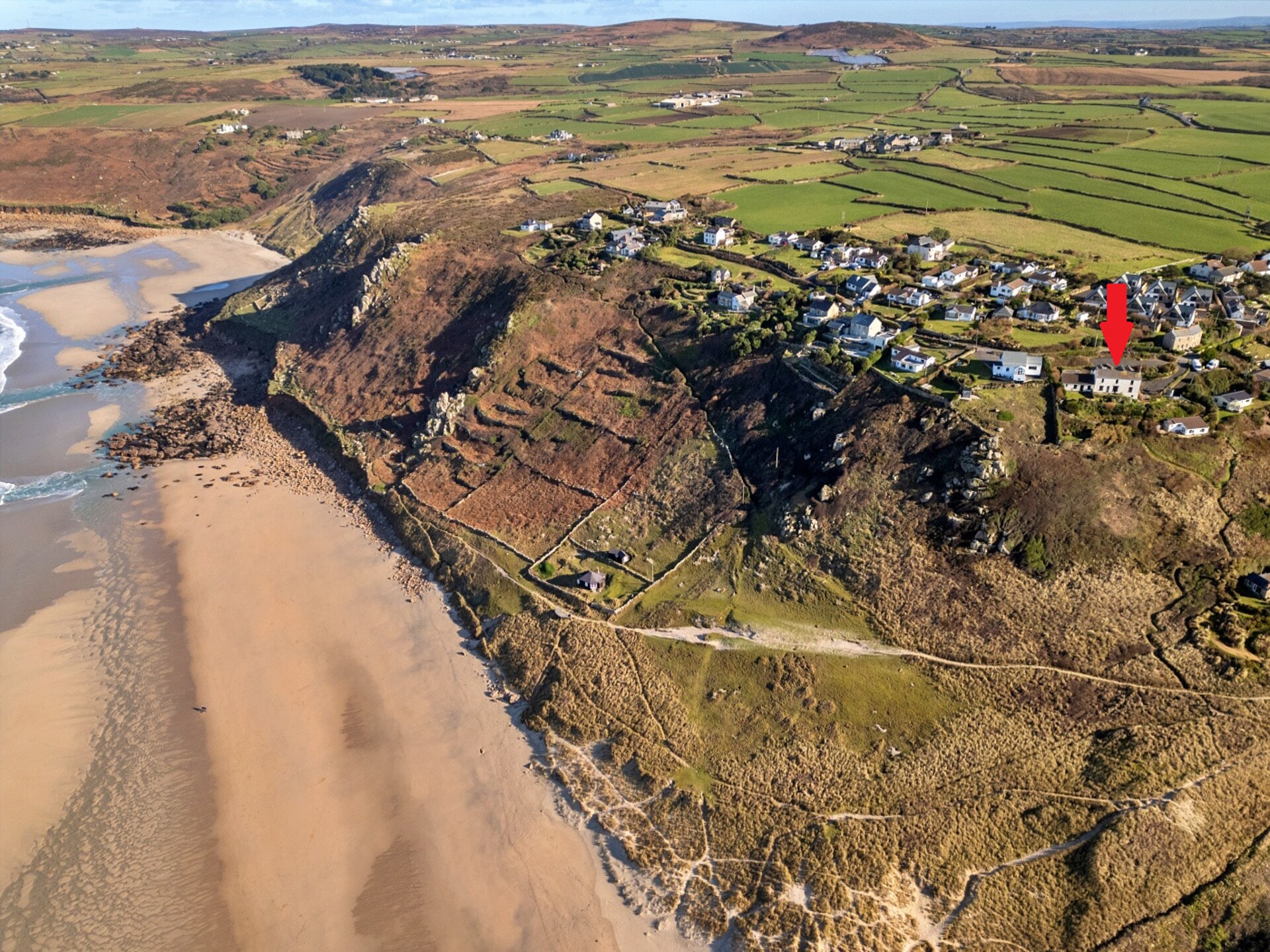 Knus landhuis Sevenstones in Sennen, 250m van het zandstrand met zeezicht - foto 22