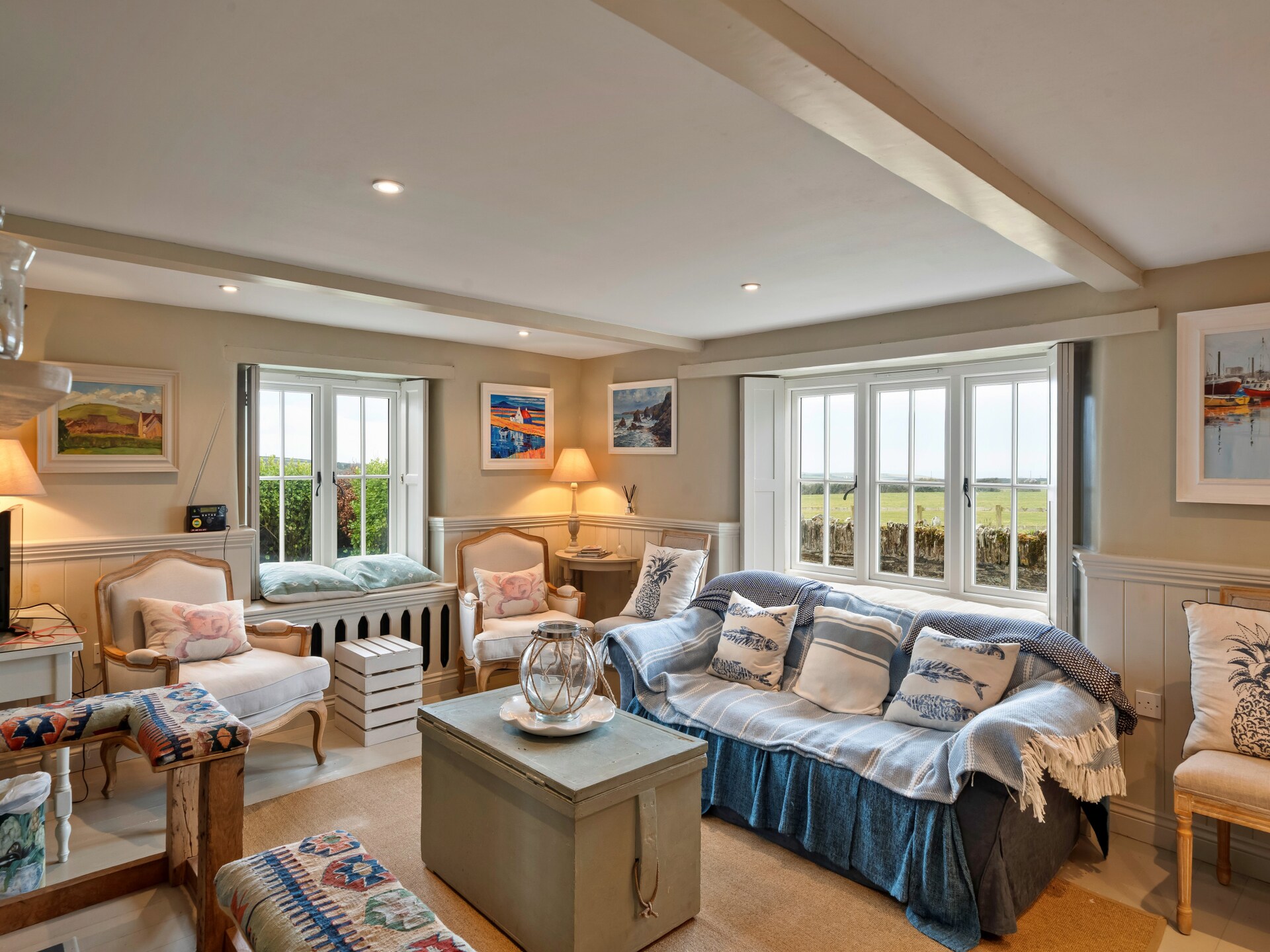 St Eval School House: Historisch schoolgebouw met zeezicht voor 10 personen in Noord-Cornwall - foto 11
