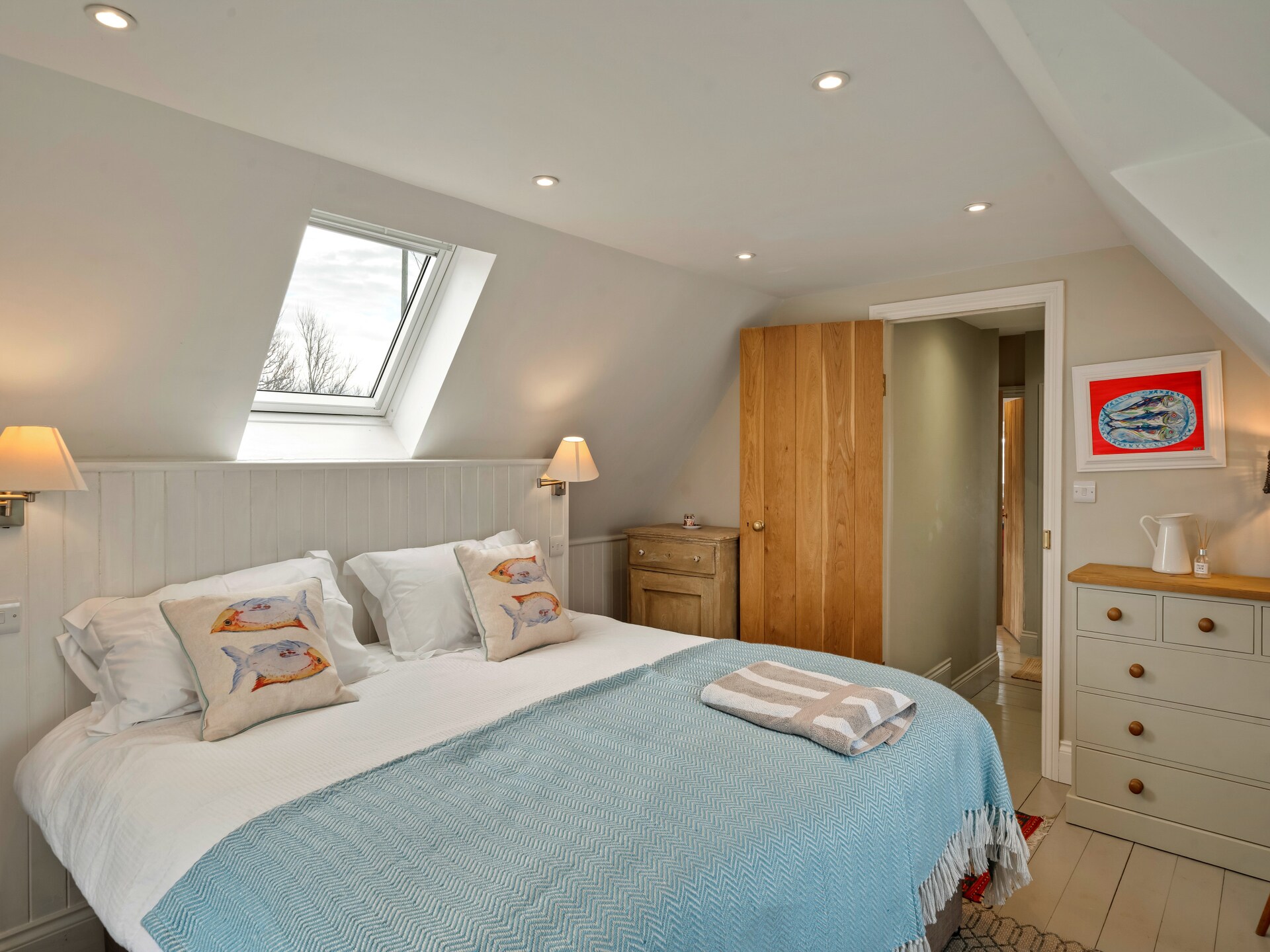 St Eval School House: Historisch schoolgebouw met zeezicht voor 10 personen in Noord-Cornwall - foto 15