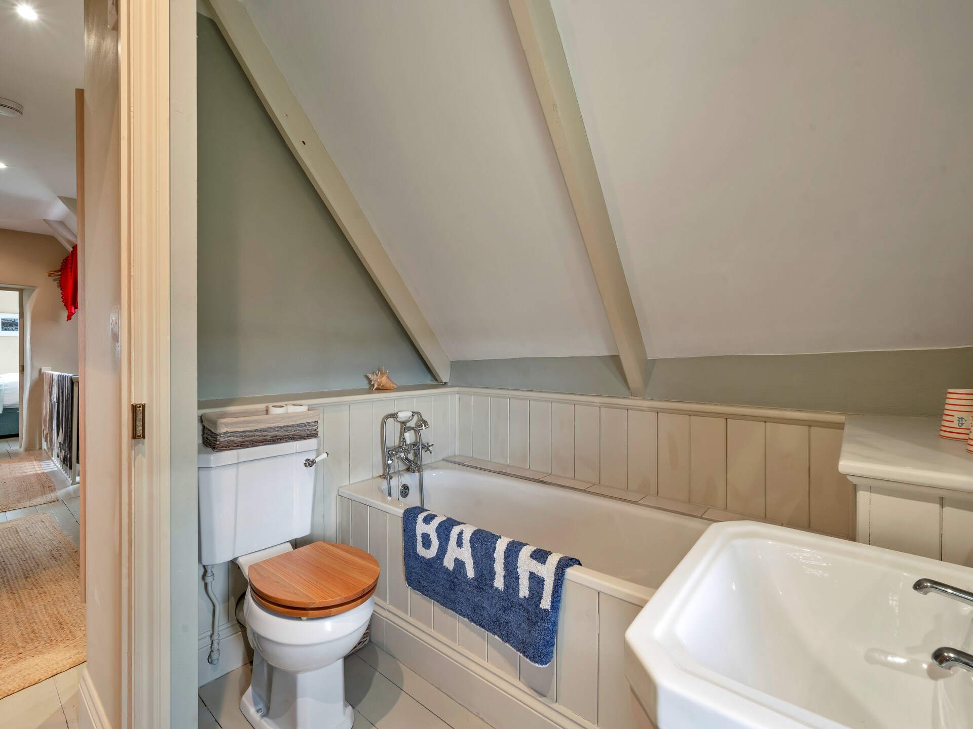 St Eval School House: Historisch schoolgebouw met zeezicht voor 10 personen in Noord-Cornwall - foto 30