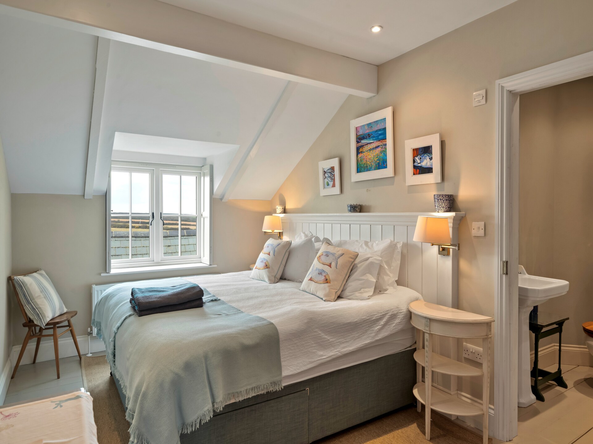 St Eval School House: Historisch schoolgebouw met zeezicht voor 10 personen in Noord-Cornwall - foto 21