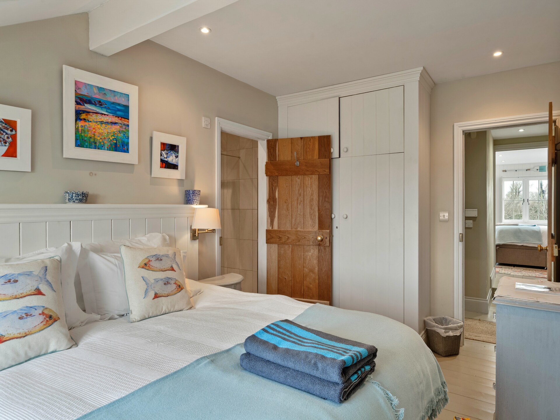 St Eval School House: Historisch schoolgebouw met zeezicht voor 10 personen in Noord-Cornwall - foto 24