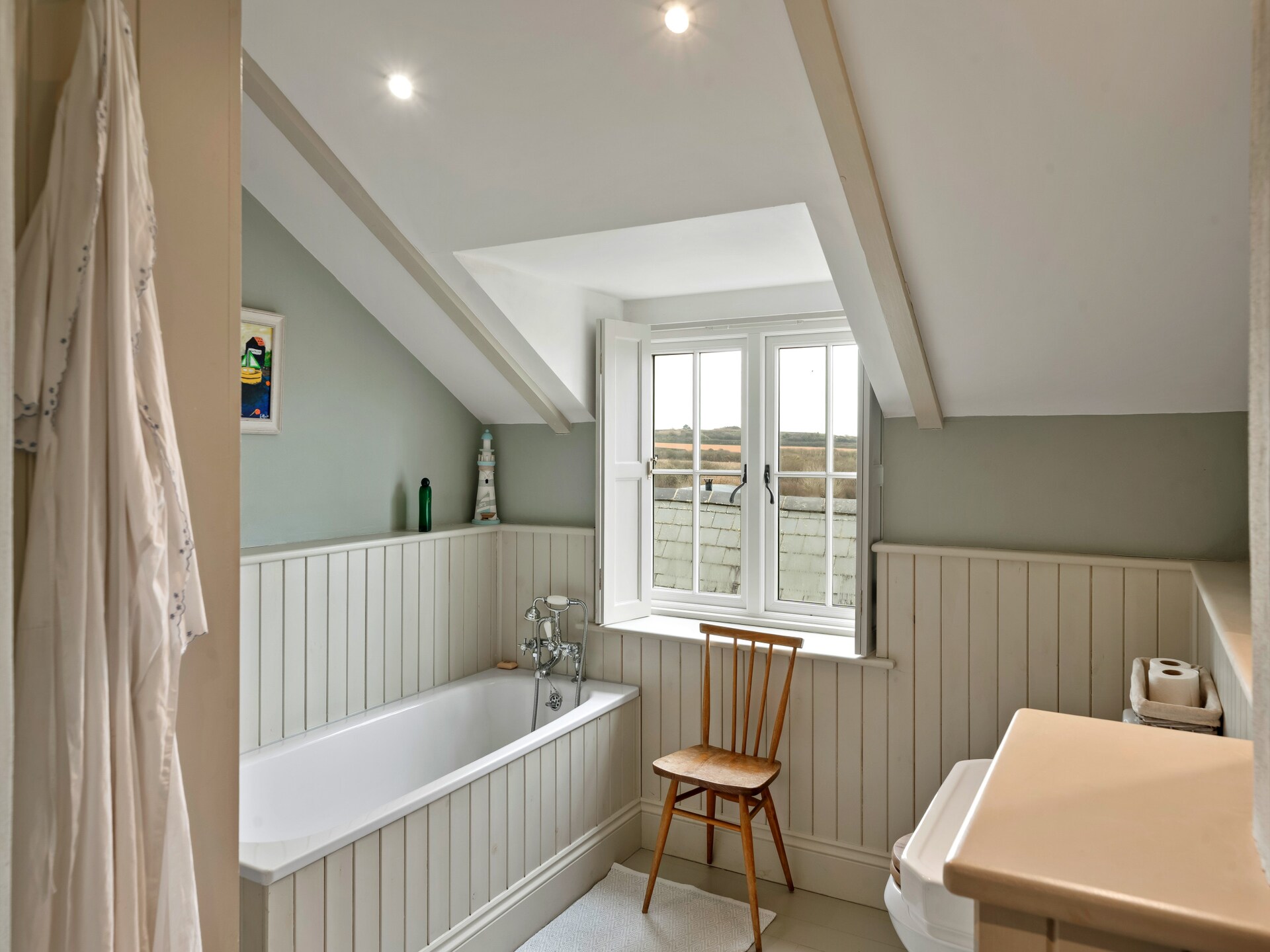 St Eval School House: Historisch schoolgebouw met zeezicht voor 10 personen in Noord-Cornwall - foto 31