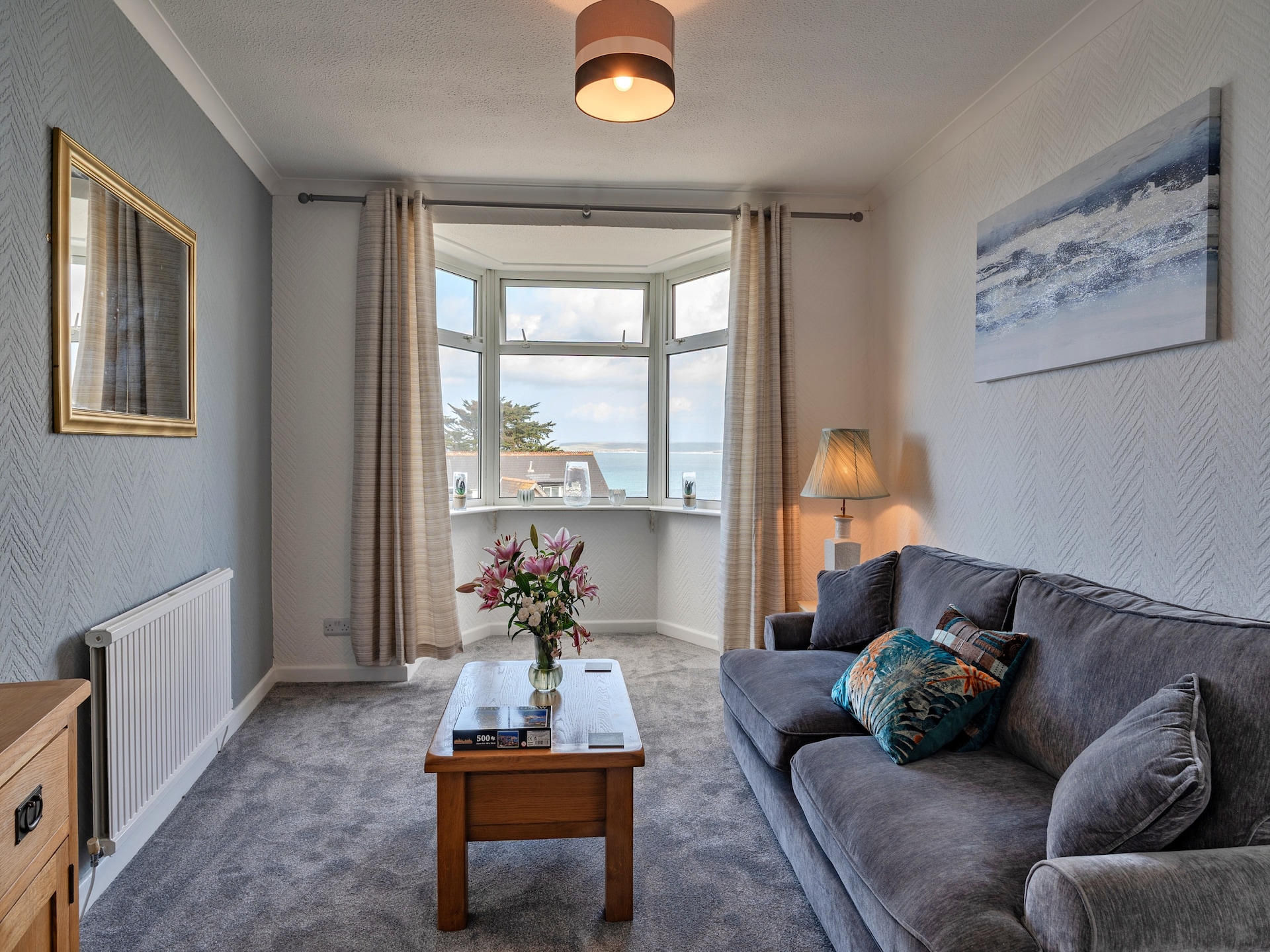 No. 5 Harlequin: Stijlvol appartement met weids uitzicht over St Ives Bay - foto 4