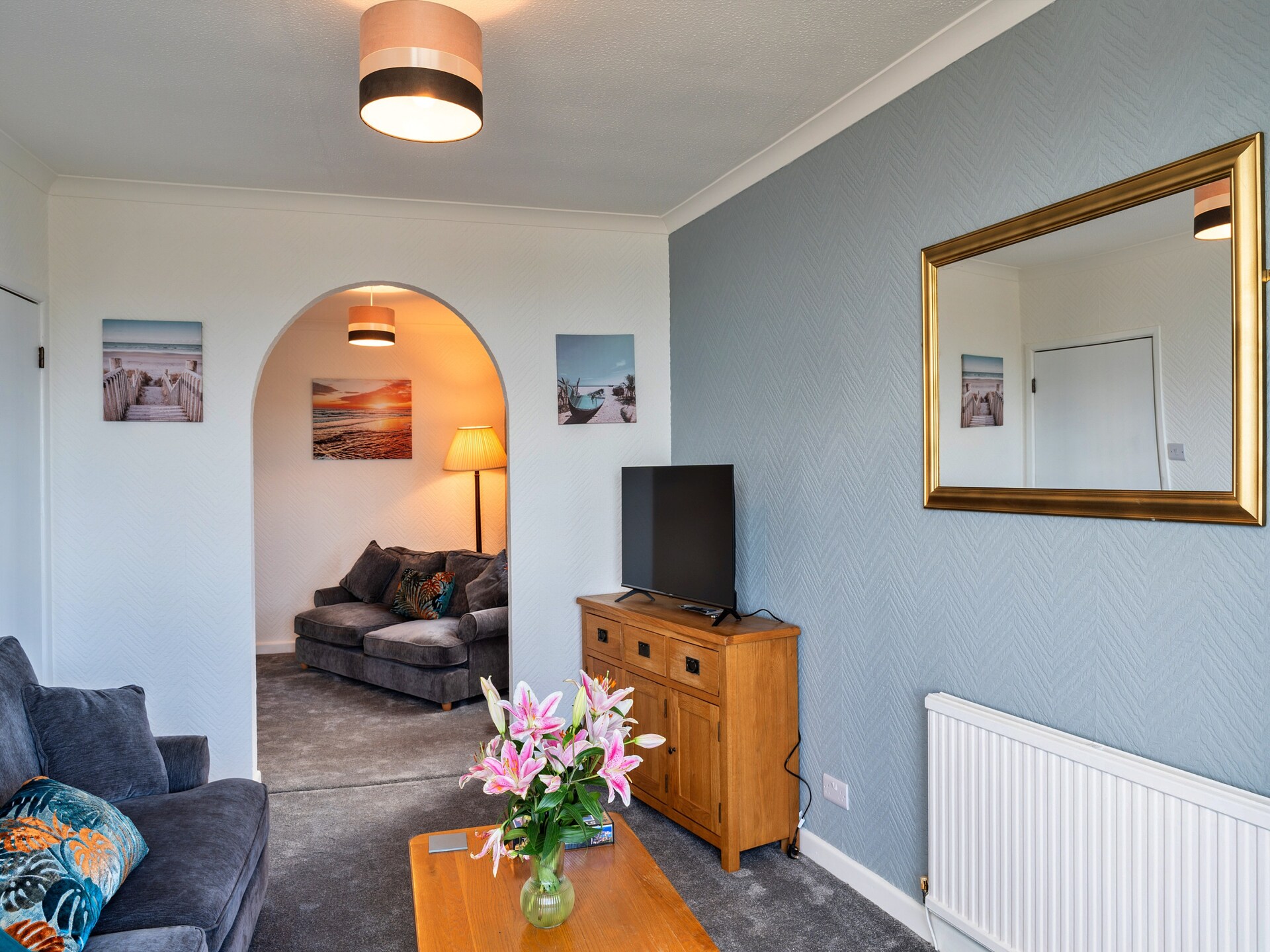 No. 5 Harlequin: Stijlvol appartement met weids uitzicht over St Ives Bay - foto 8