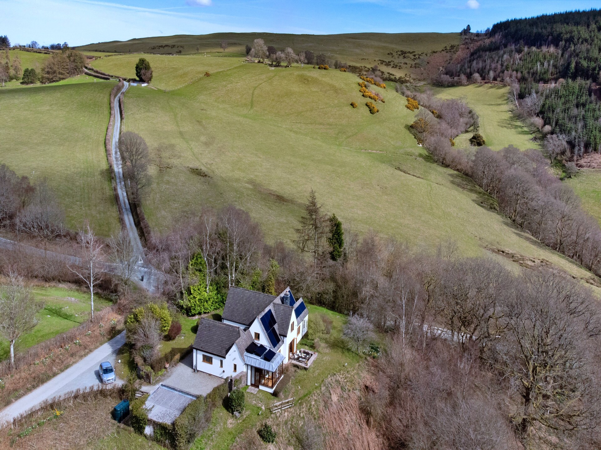Cwmfron House: Ruim vakantiehuis met panoramisch uitzicht in Midden-Wales - foto 35