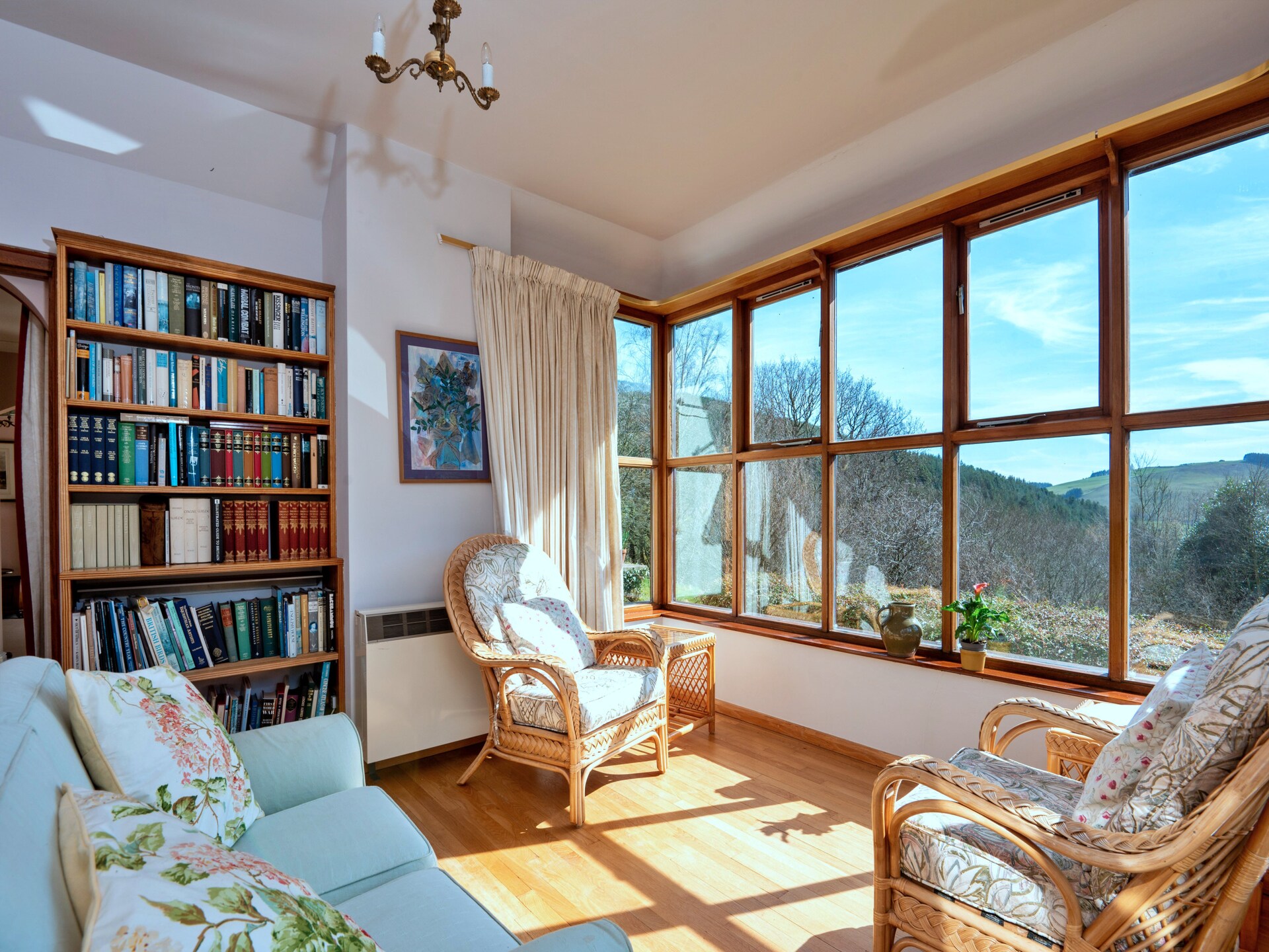 Cwmfron House: Ruim vakantiehuis met panoramisch uitzicht in Midden-Wales - foto 7