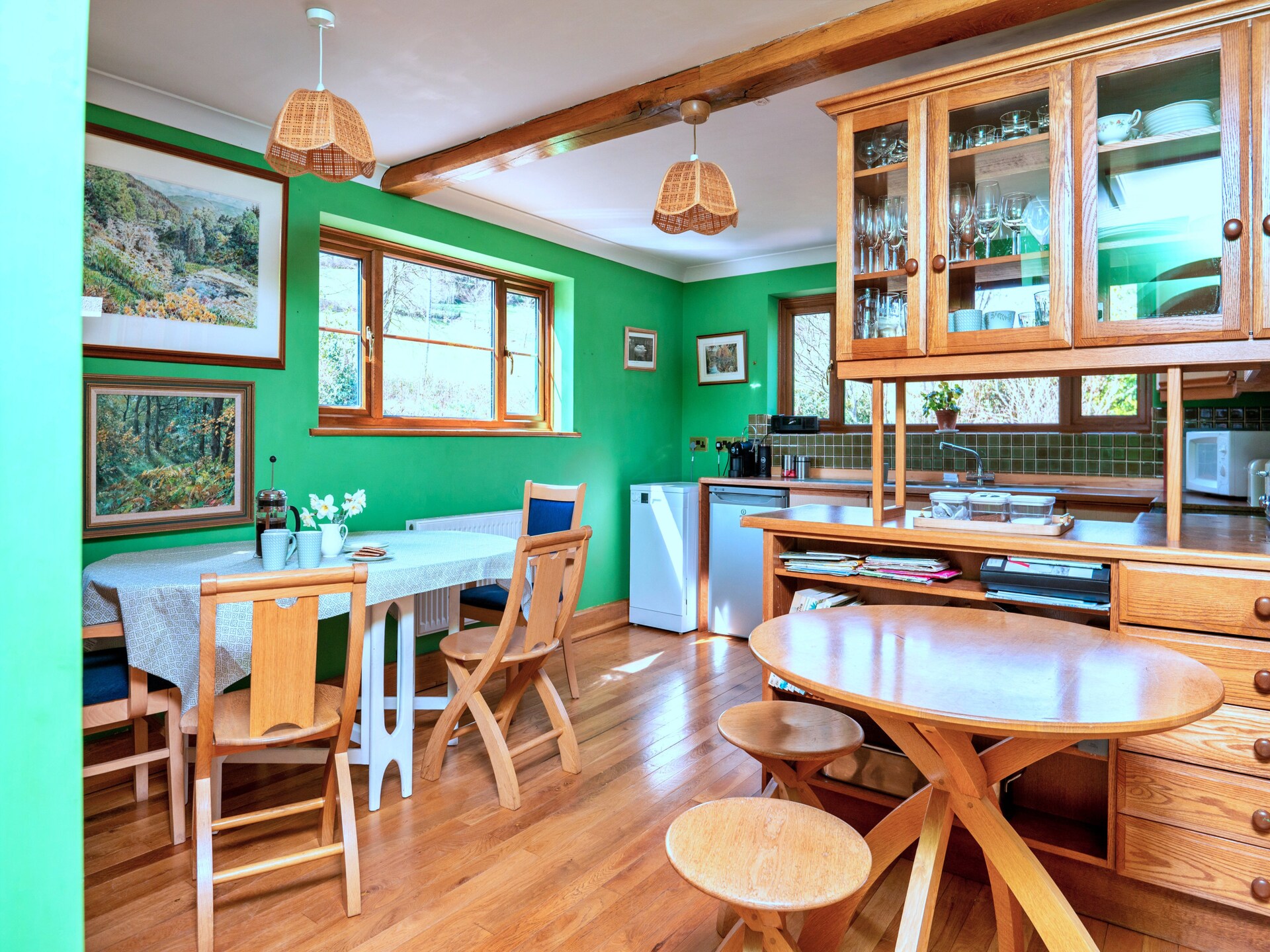 Cwmfron House: Ruim vakantiehuis met panoramisch uitzicht in Midden-Wales - foto 15