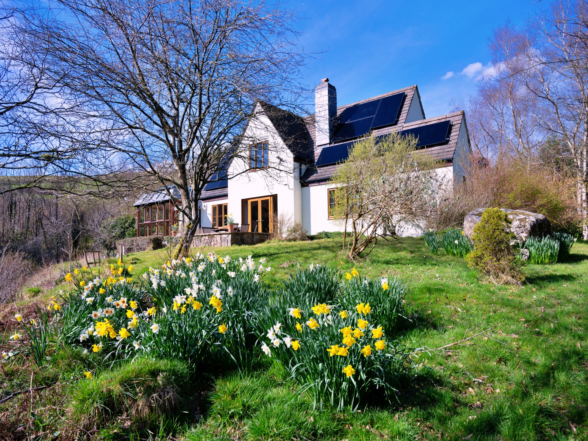 Cwmfron House: Ruim vakantiehuis met panoramisch uitzicht in Midden-Wales - foto 1
