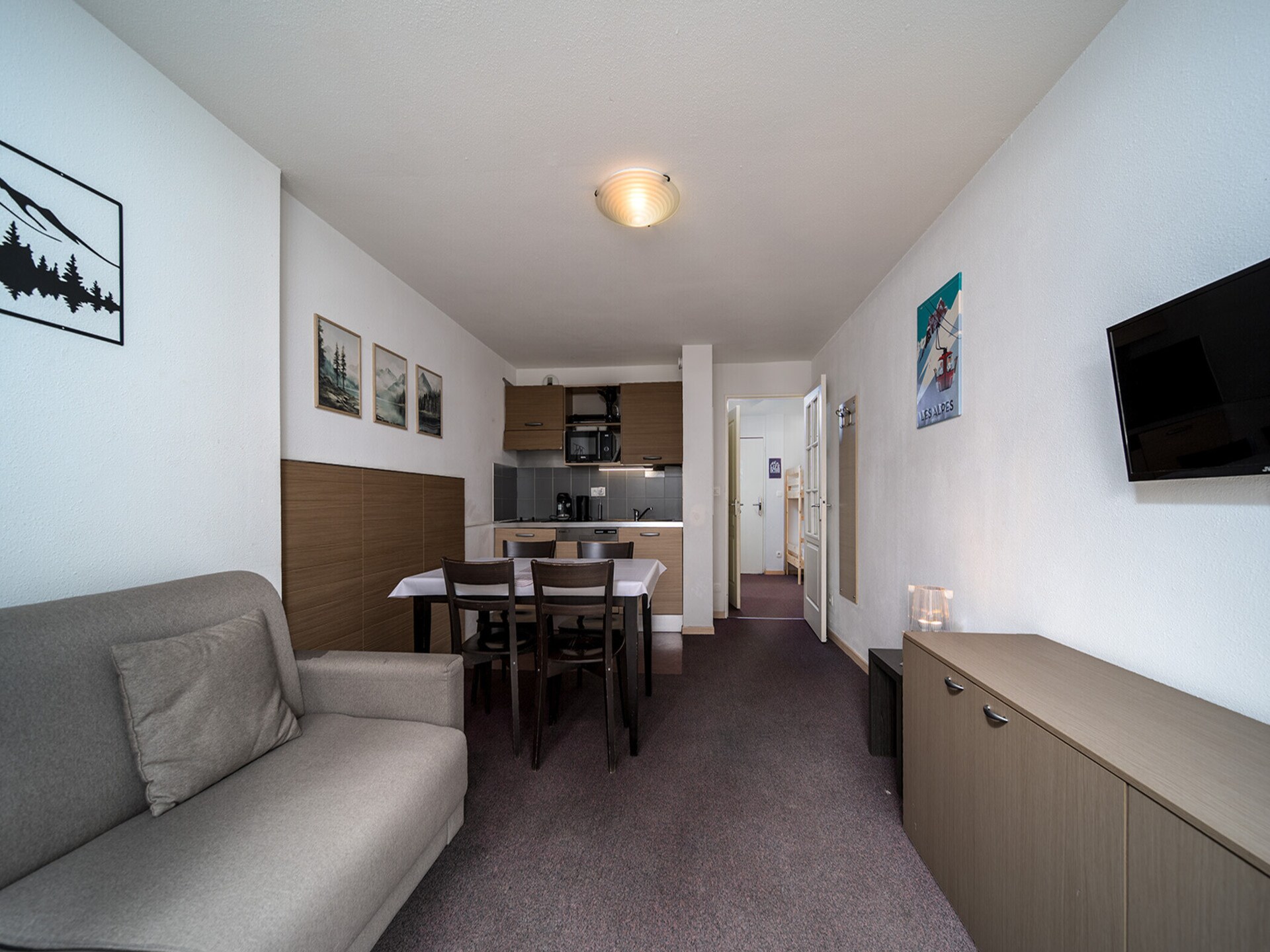 4-persoons appartement aan de piste in Allos · 32 m² - foto 2