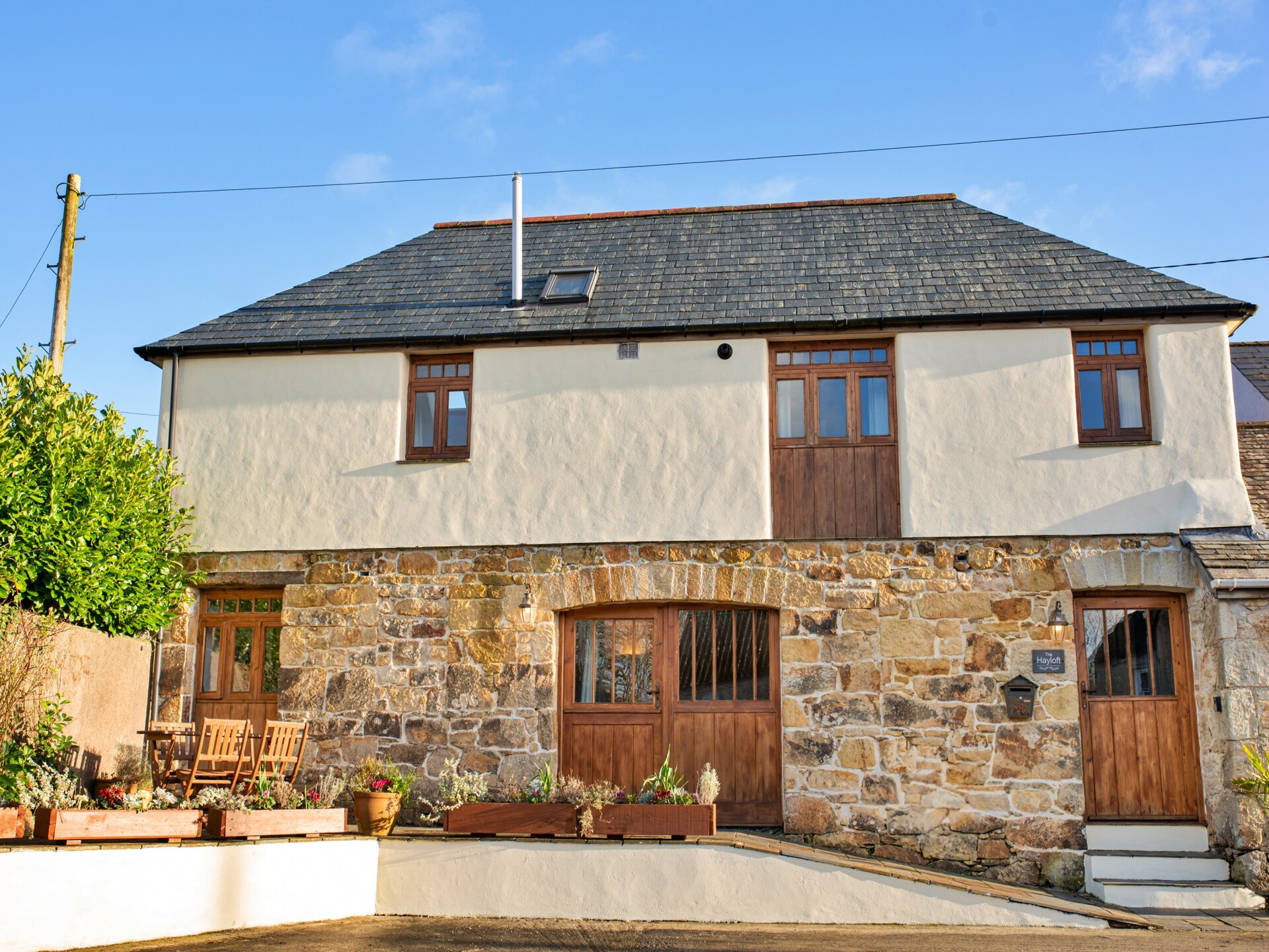 Gerenoveerde stenen schuur in Sticker, vlakbij de kust van Cornwall - foto 22