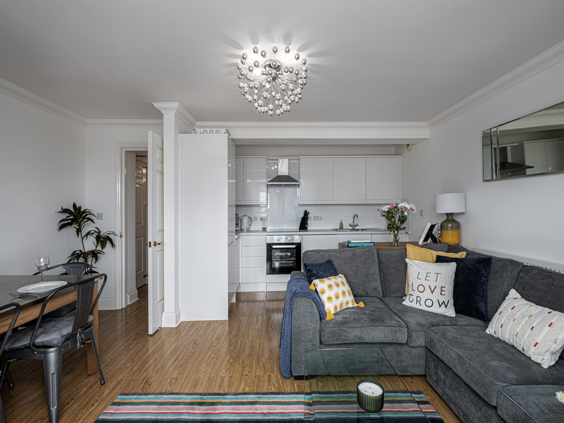 Licht appartement met balkon en zeezicht nabij South Beach in Tenby - foto 10