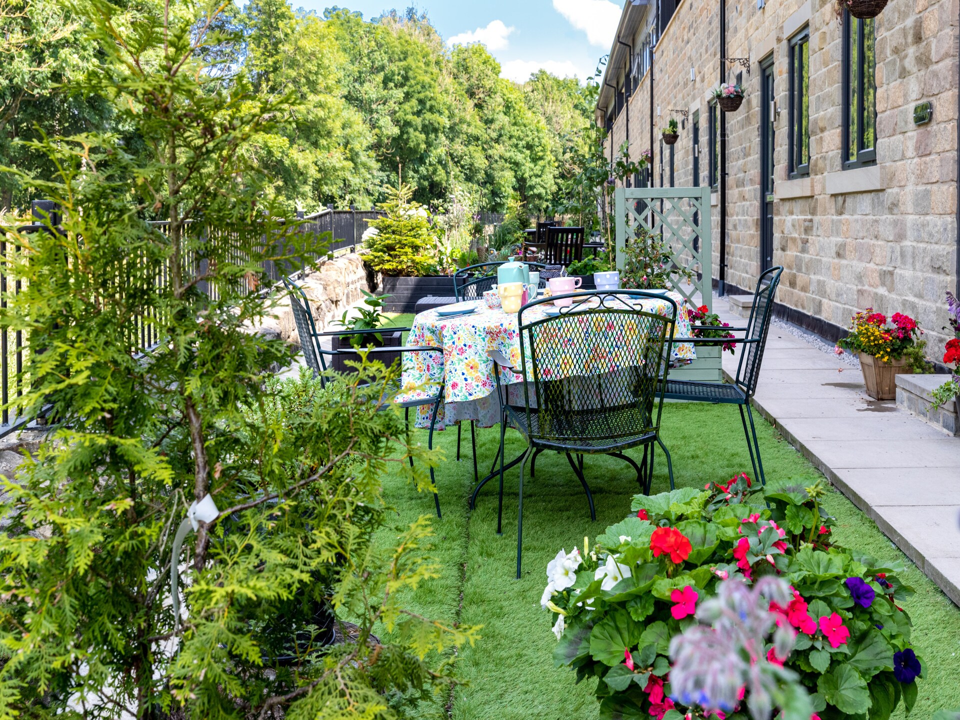 Licht appartement aan het kanaal met tuin, vlakbij Skipton - foto 14