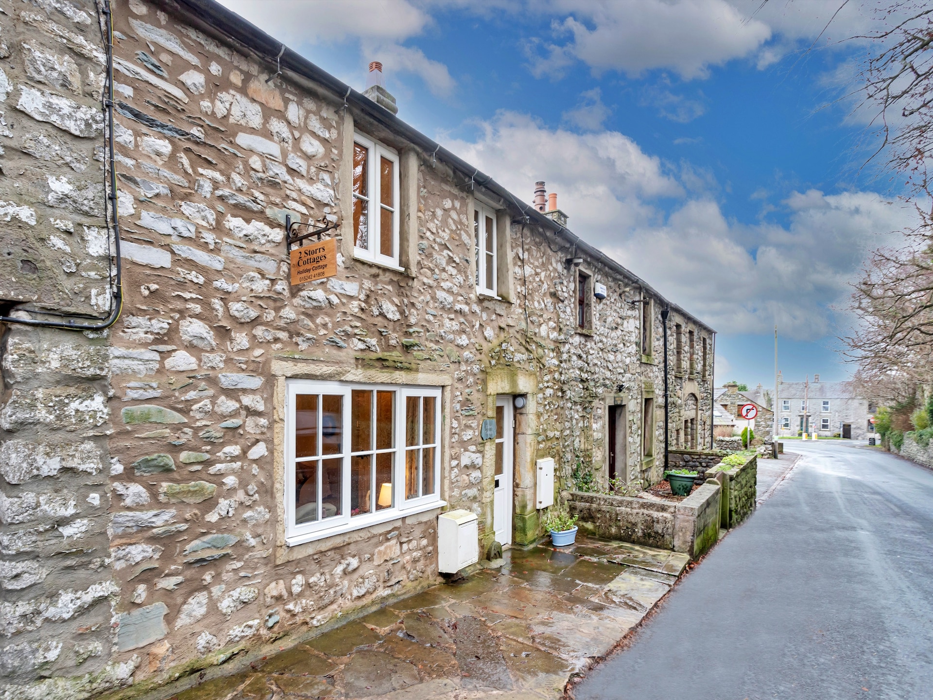 400 jaar oud landhuisje met houtkachel en uitzicht op de Yorkshire Dales - foto 23