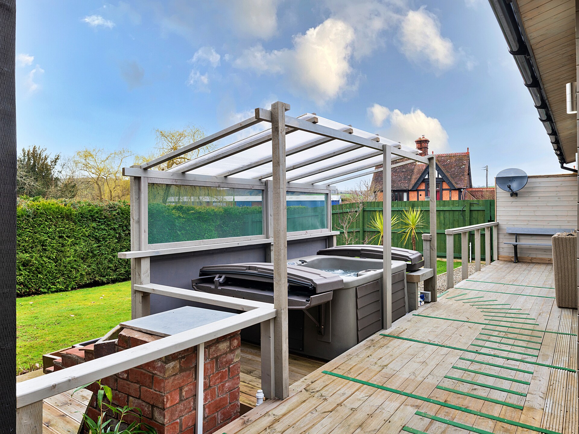 Romantisch landhuis met privé-bubbelbad en open haard in Shropshire - foto 1
