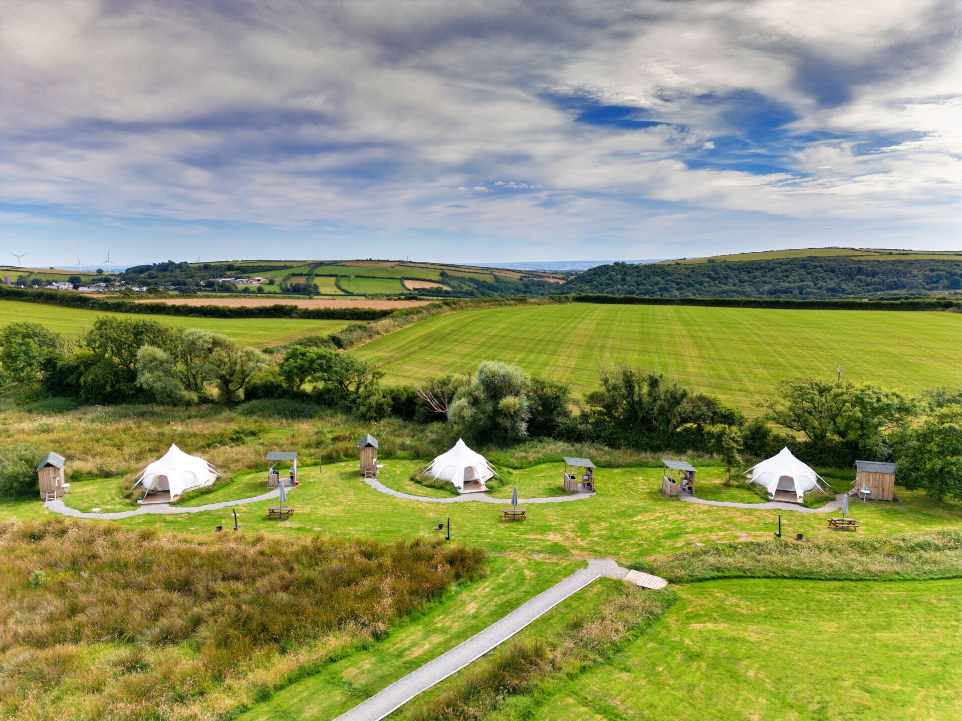 Ash Lotus Belle Tent: Glamping op een boerderij in Noord-Devon - foto 19