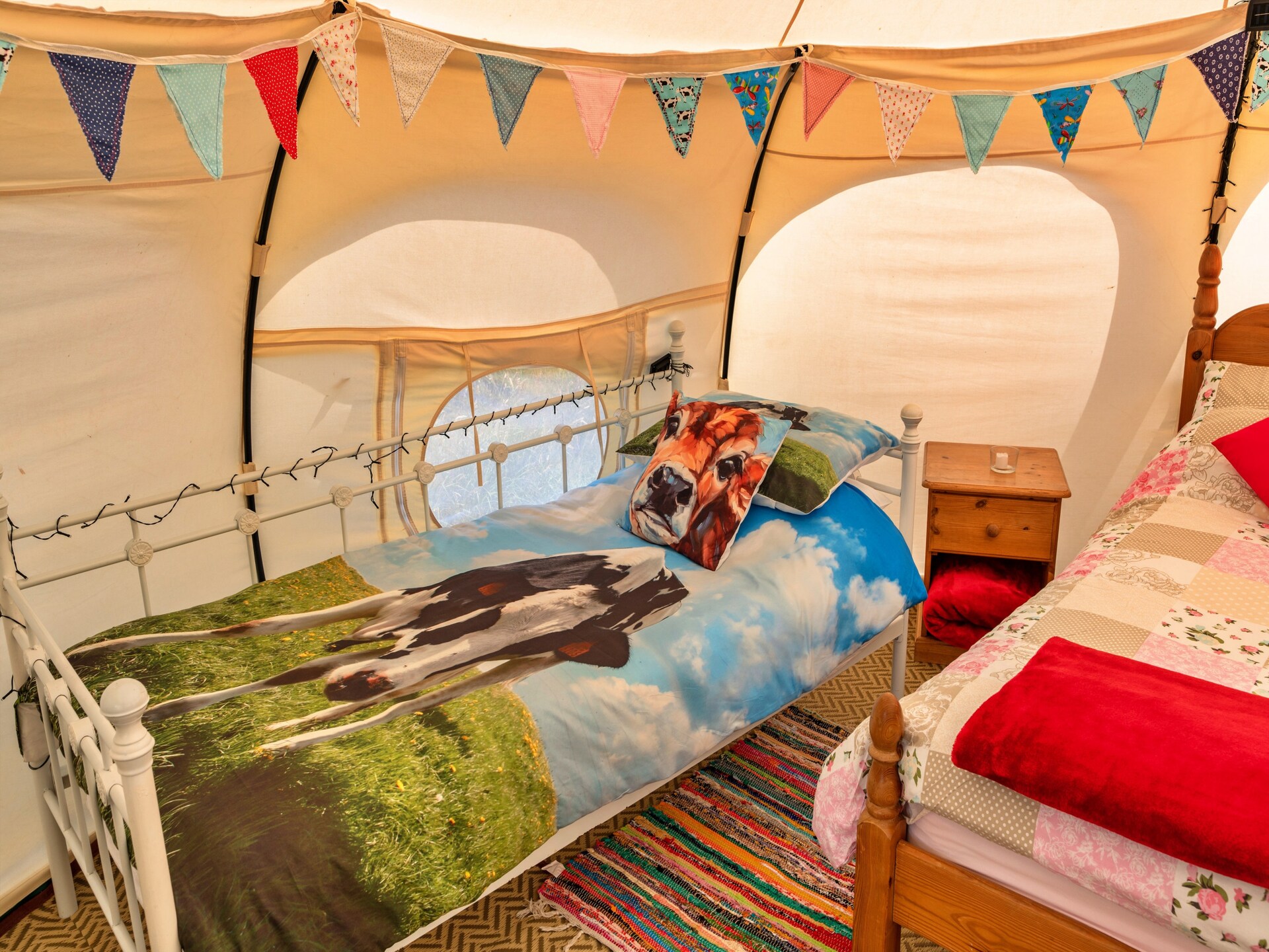 Lotus Belle-tent op melkveebedrijf in Noord-Devon, 4 hectare privéveld - foto 10