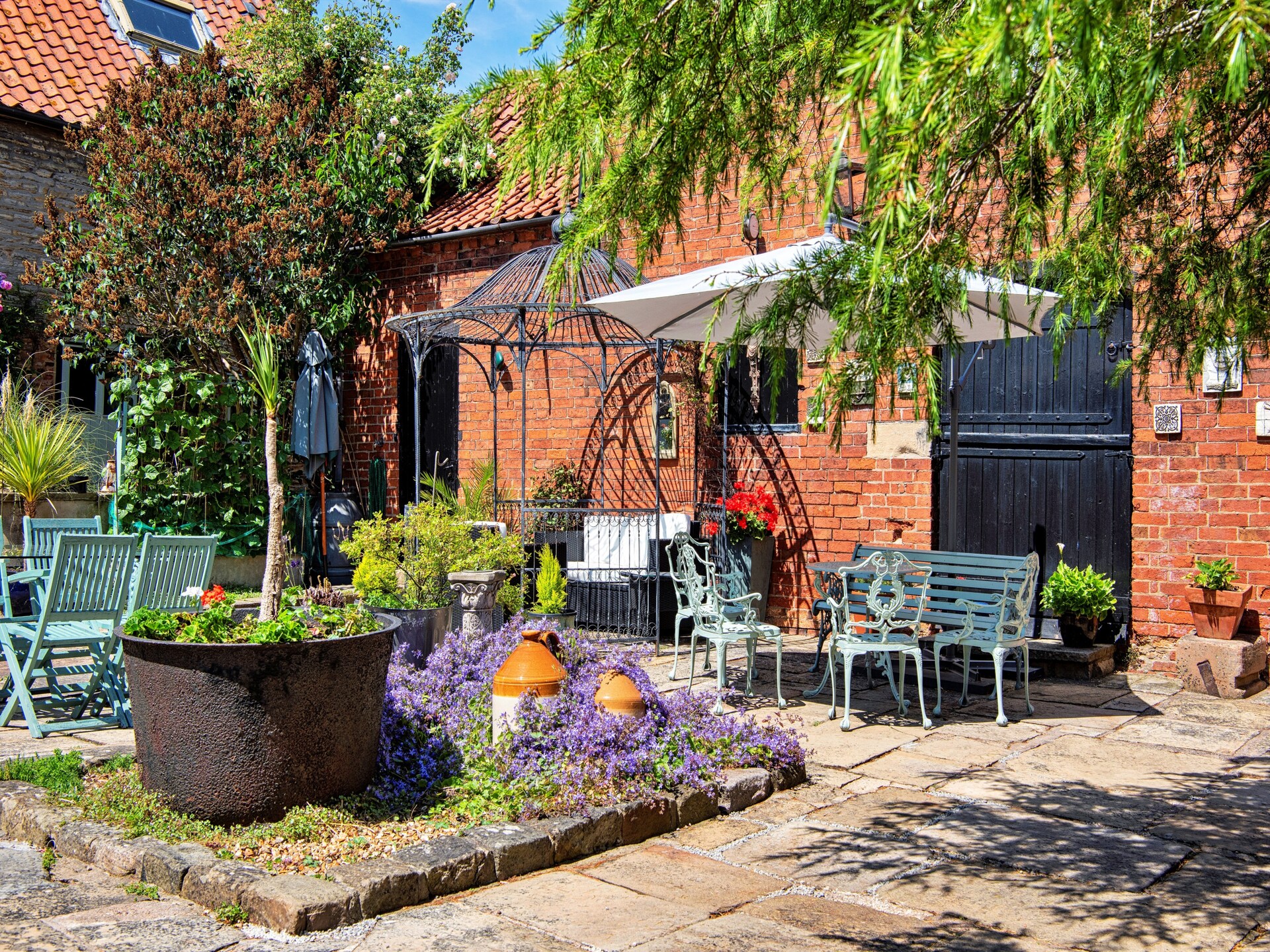 The Hayloft: Romantisch appartement met hemelbed nabij Newark en Lincoln - foto 15