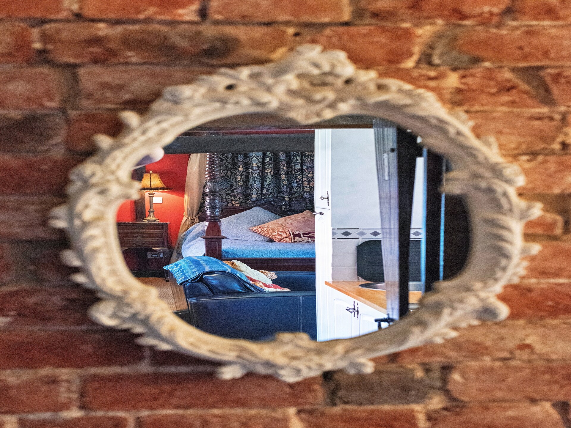 The Hayloft: Romantisch appartement met hemelbed nabij Newark en Lincoln - foto 7