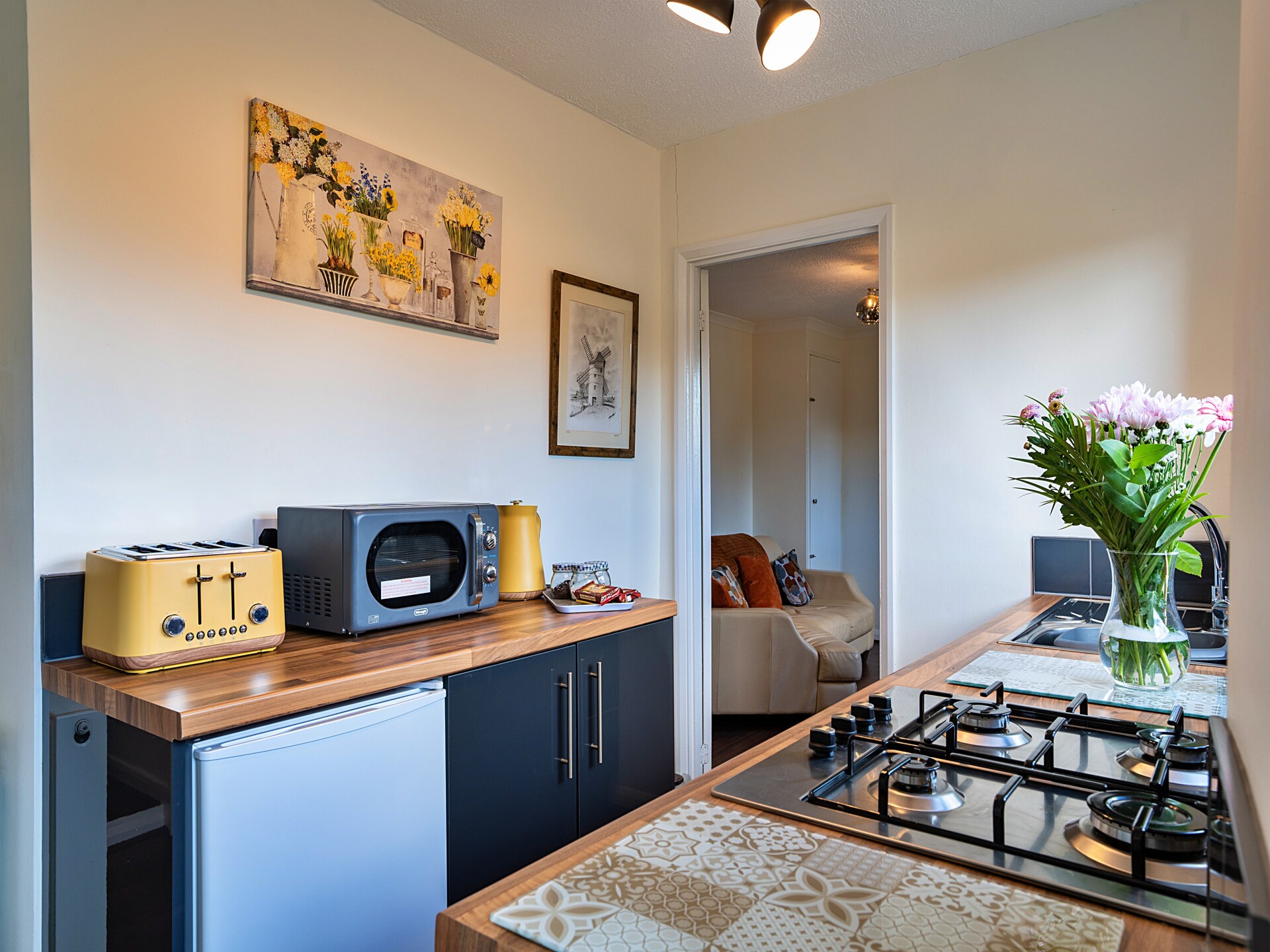 Landelijk gelegen cottage aan de golfbaan bij Wedmore, Somerset - foto 6