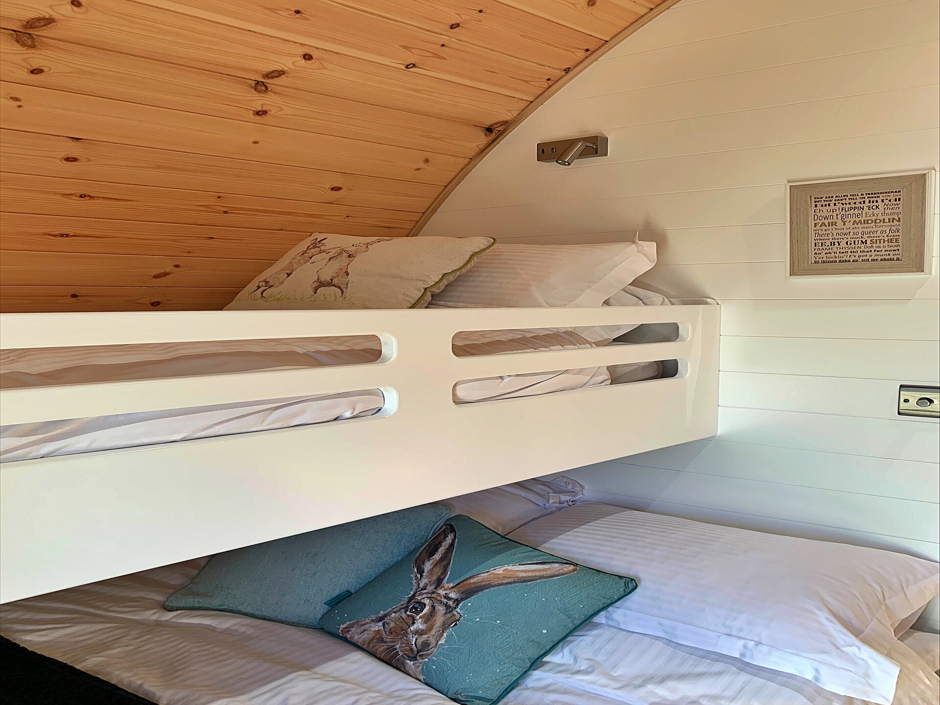 Knusse glamping pod voor 5 aan de rand van de Yorkshire Wolds - foto 7