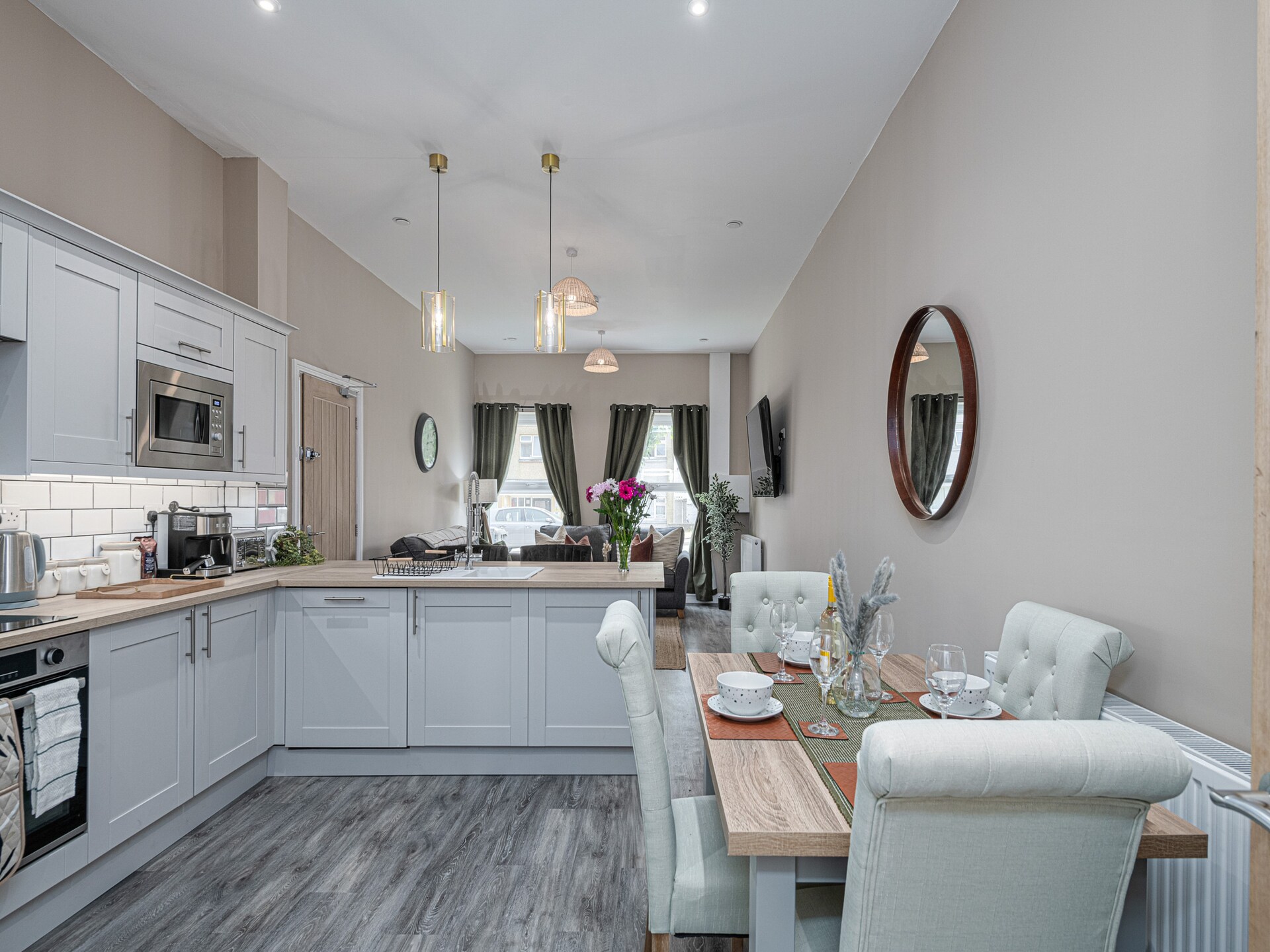 4-persoons modern appartement in centrum Pwllheli nabij strand - foto 15