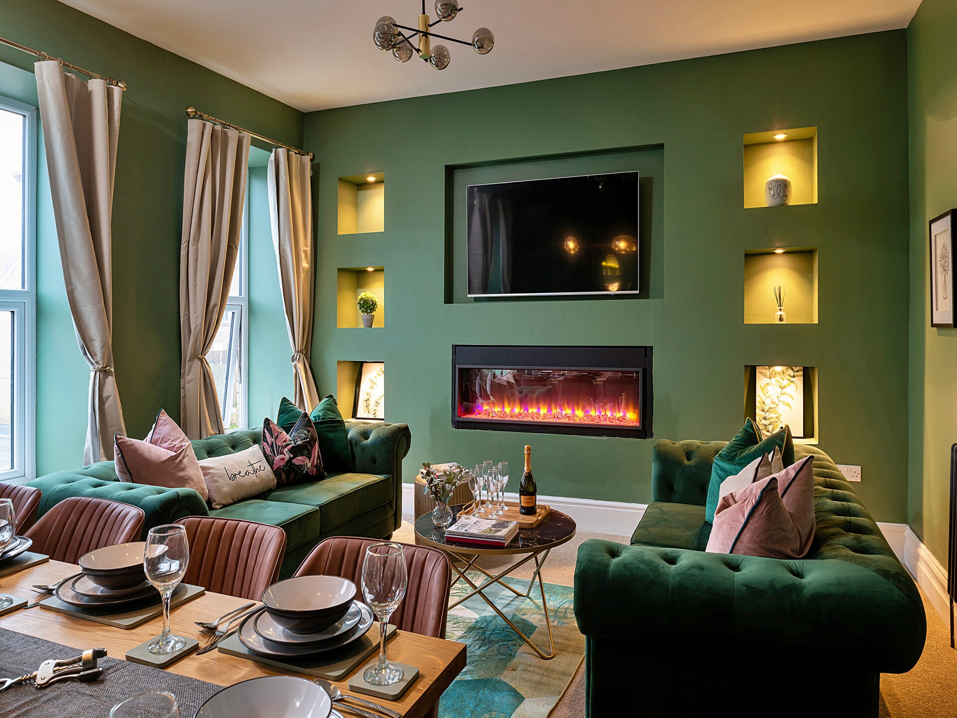 Luxe Penthouse voor 11 aan de kust van Pwllheli, met hot tub en pooltafel - foto 1