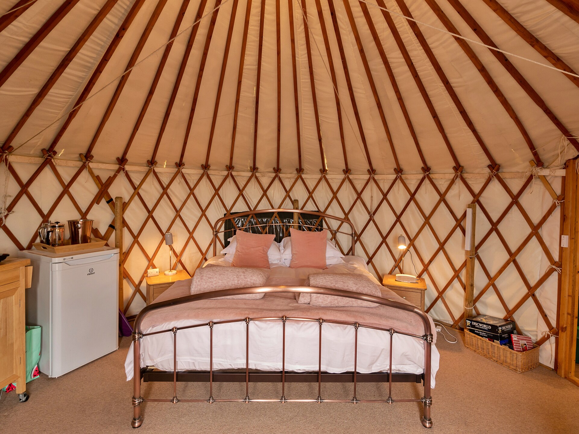 Romantische yurt met hot tub en uitzicht op Gleneagles - foto 6