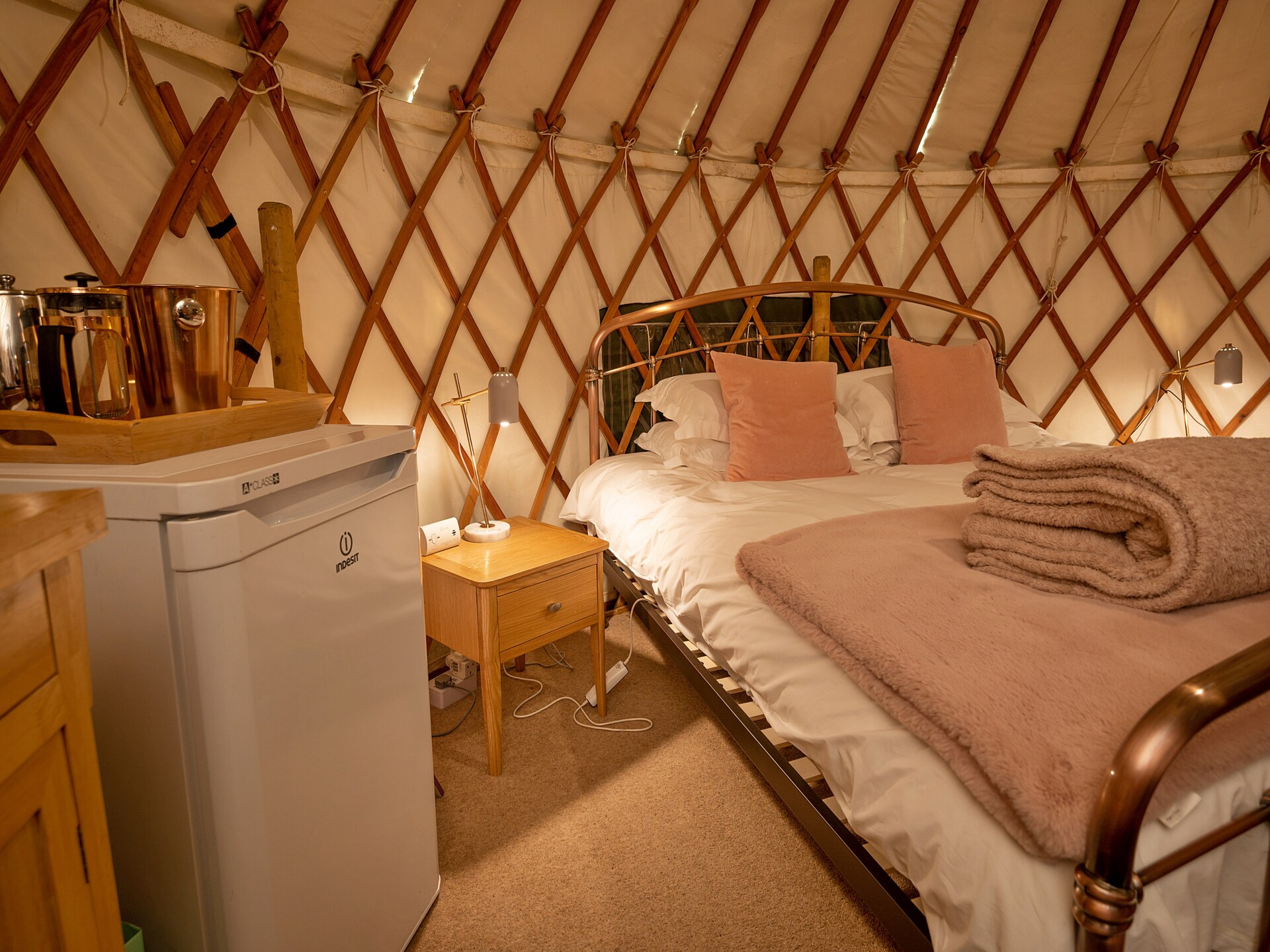 Romantische yurt met hot tub en uitzicht op Gleneagles - foto 4