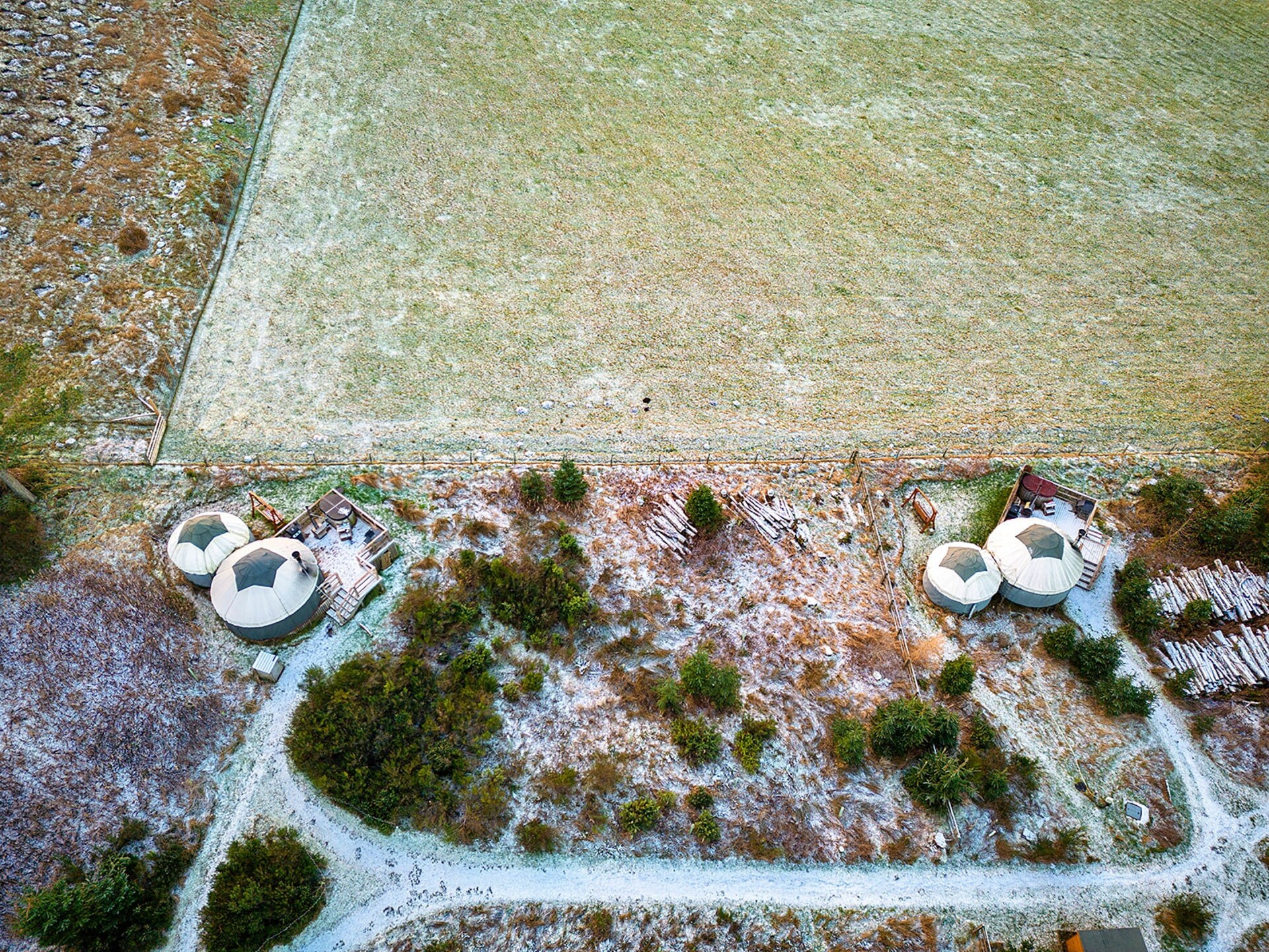 Romantische yurt met hot tub en uitzicht op Gleneagles - foto 17