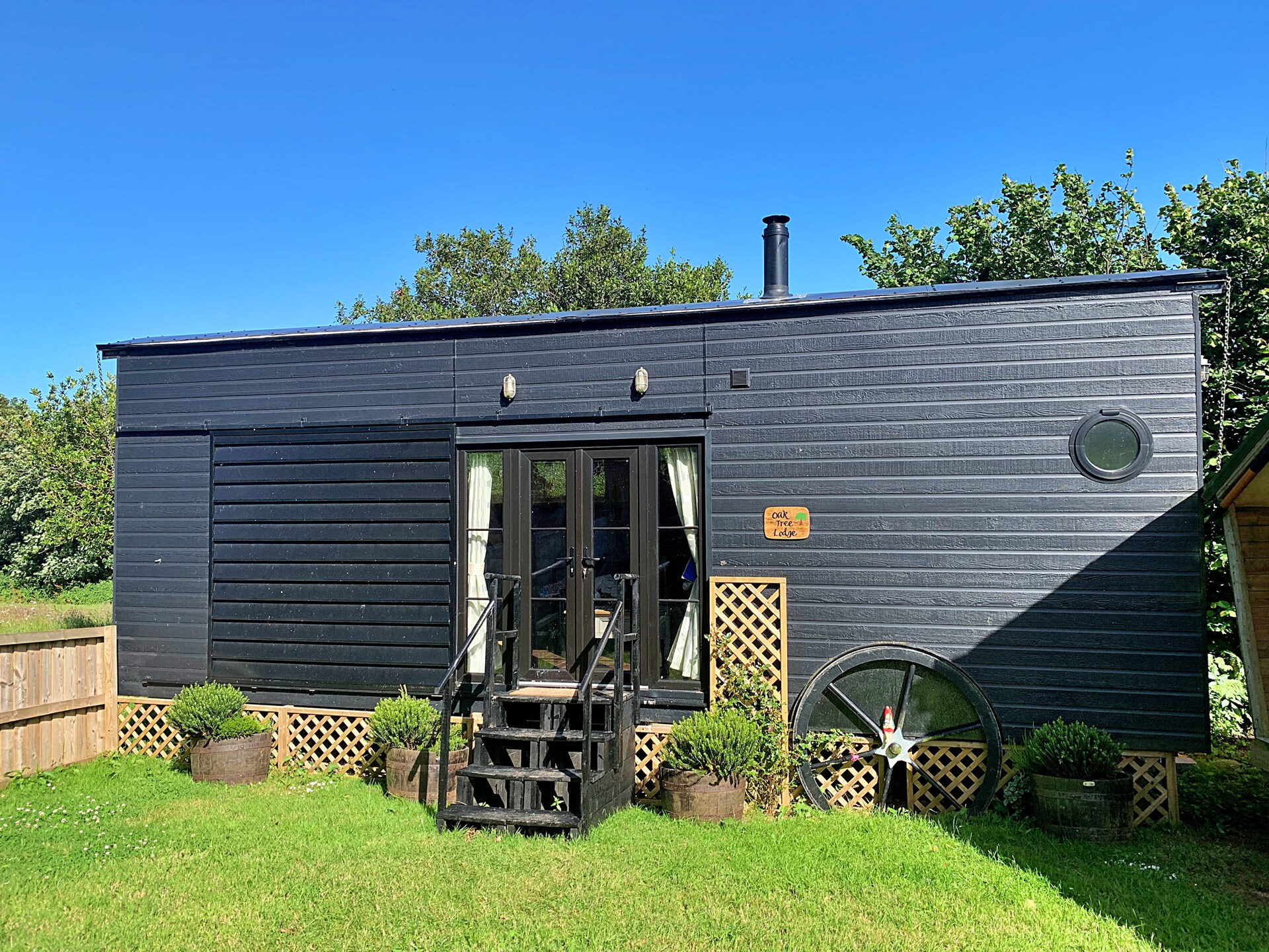 Oak Tree Lodge: Luxe chalet met tuin op loopafstand van Dartmouth - foto 35
