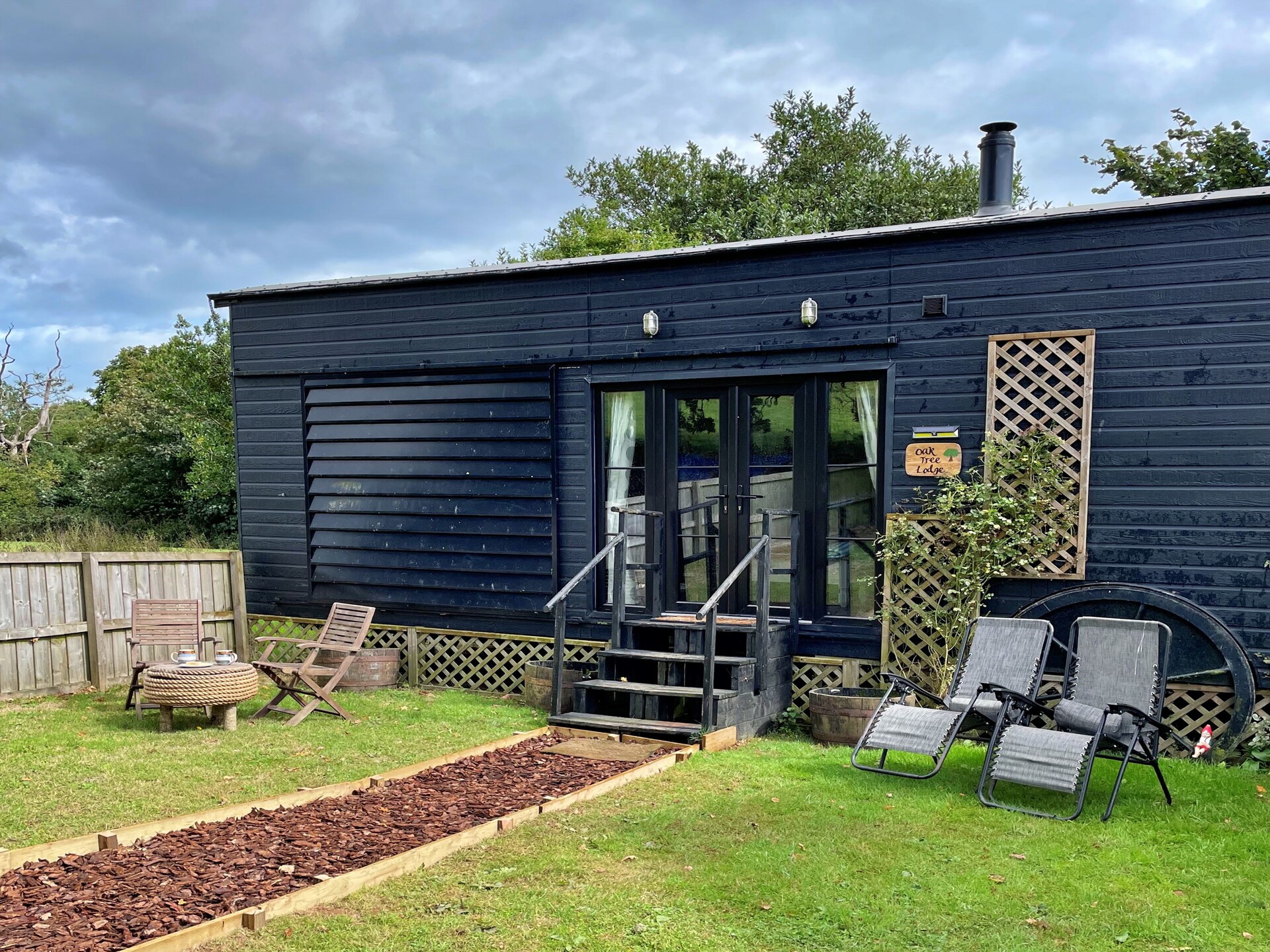 Oak Tree Lodge: Luxe chalet met tuin op loopafstand van Dartmouth - foto 34