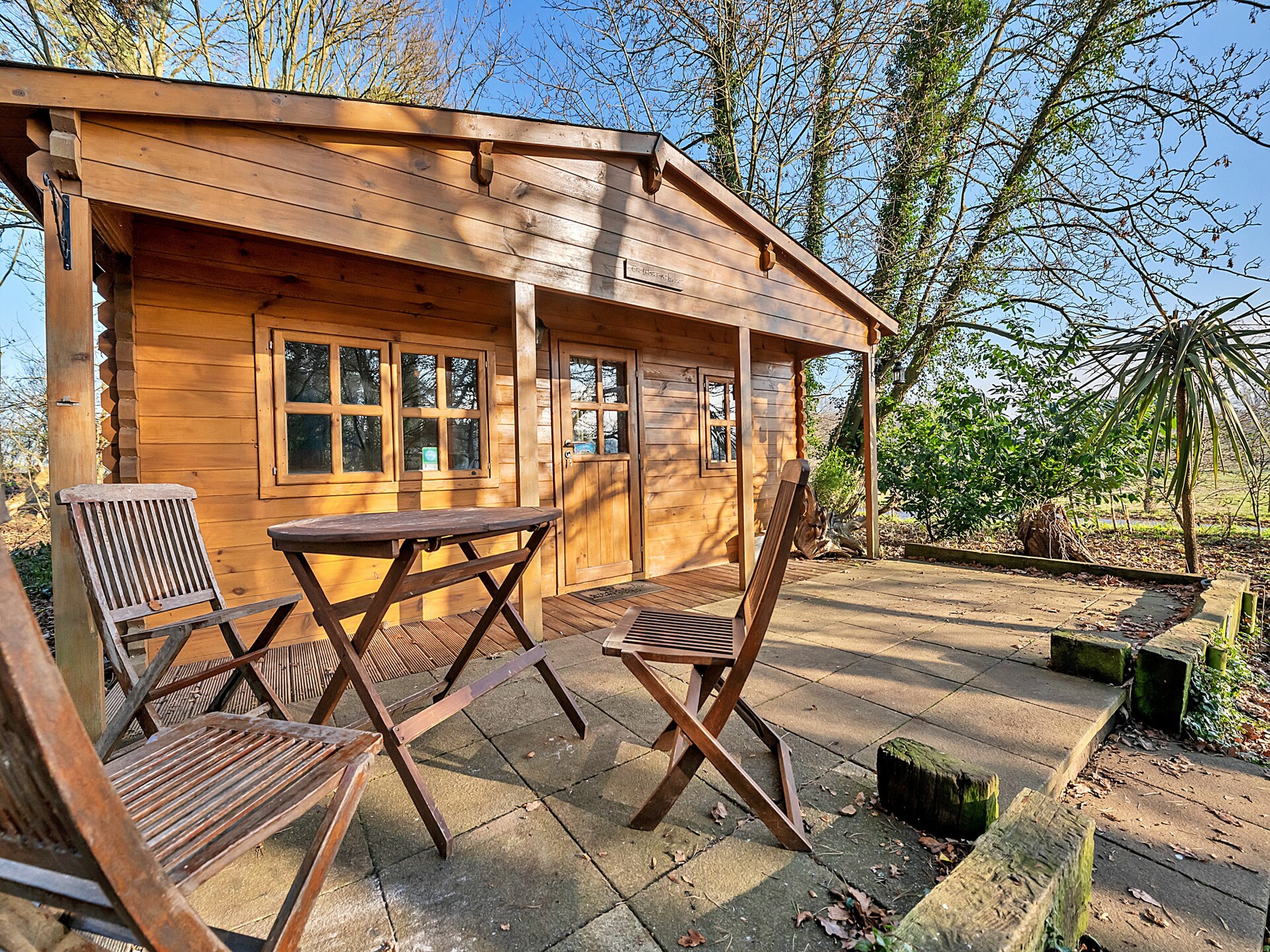Vrijstaande boslodge voor 4 personen nabij Bury St Edmunds met tuin - foto 4