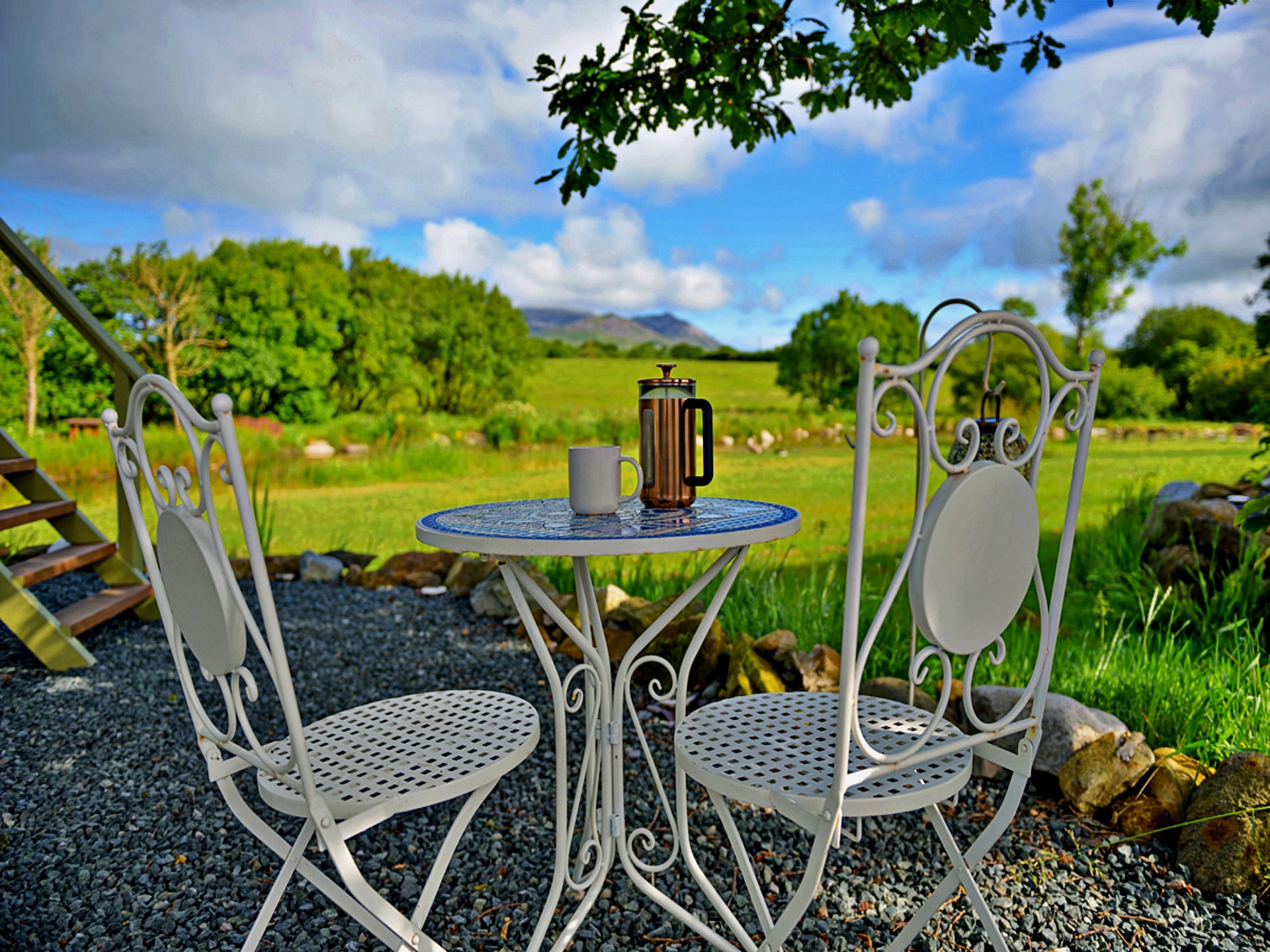 Romantisch chalet 'Marared' met weids bergzicht op schiereiland Llŷn - foto 39