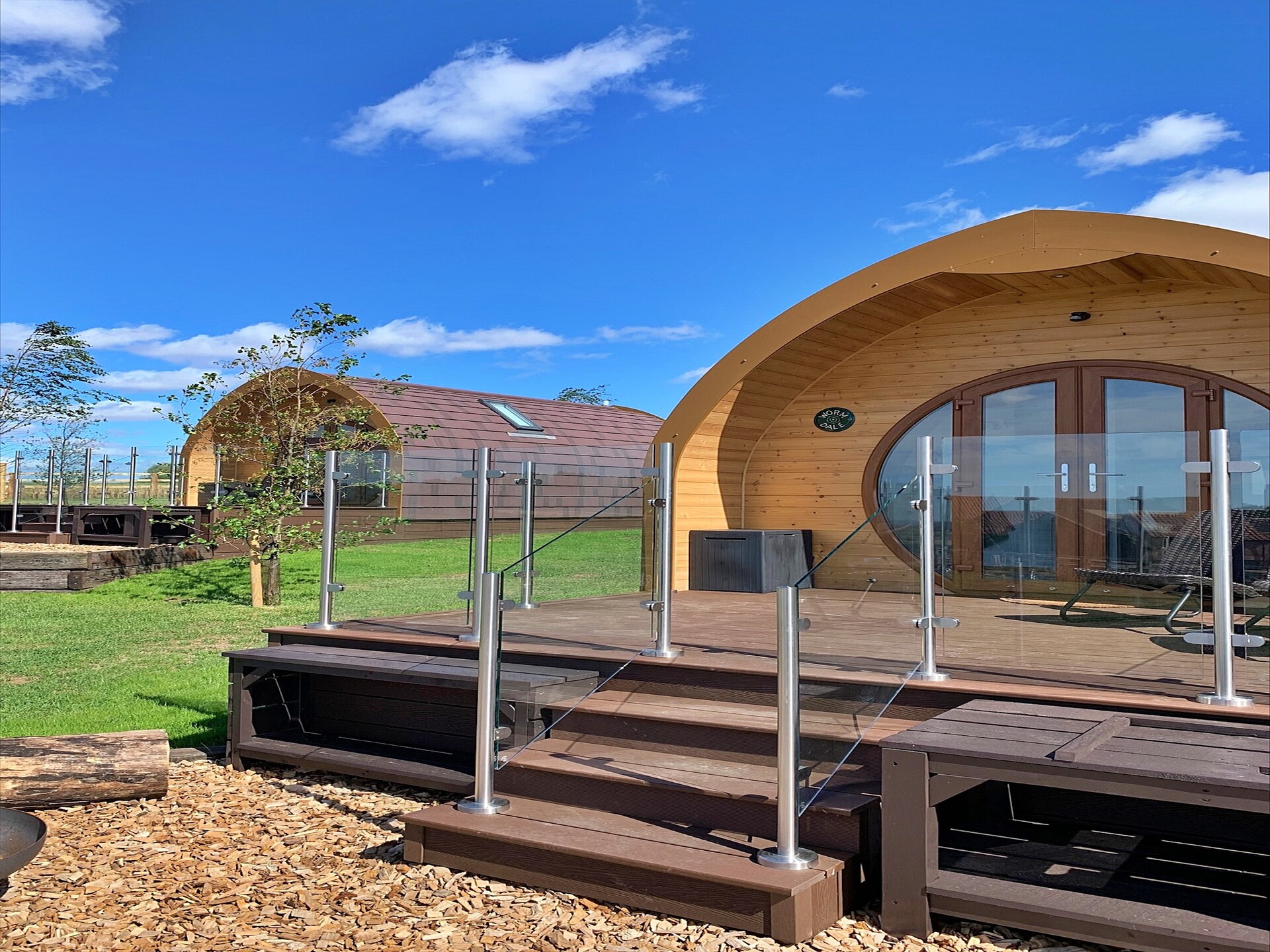 Luxe glamping-pod in Yorkshire Wolds nabij York en kust - foto 35
