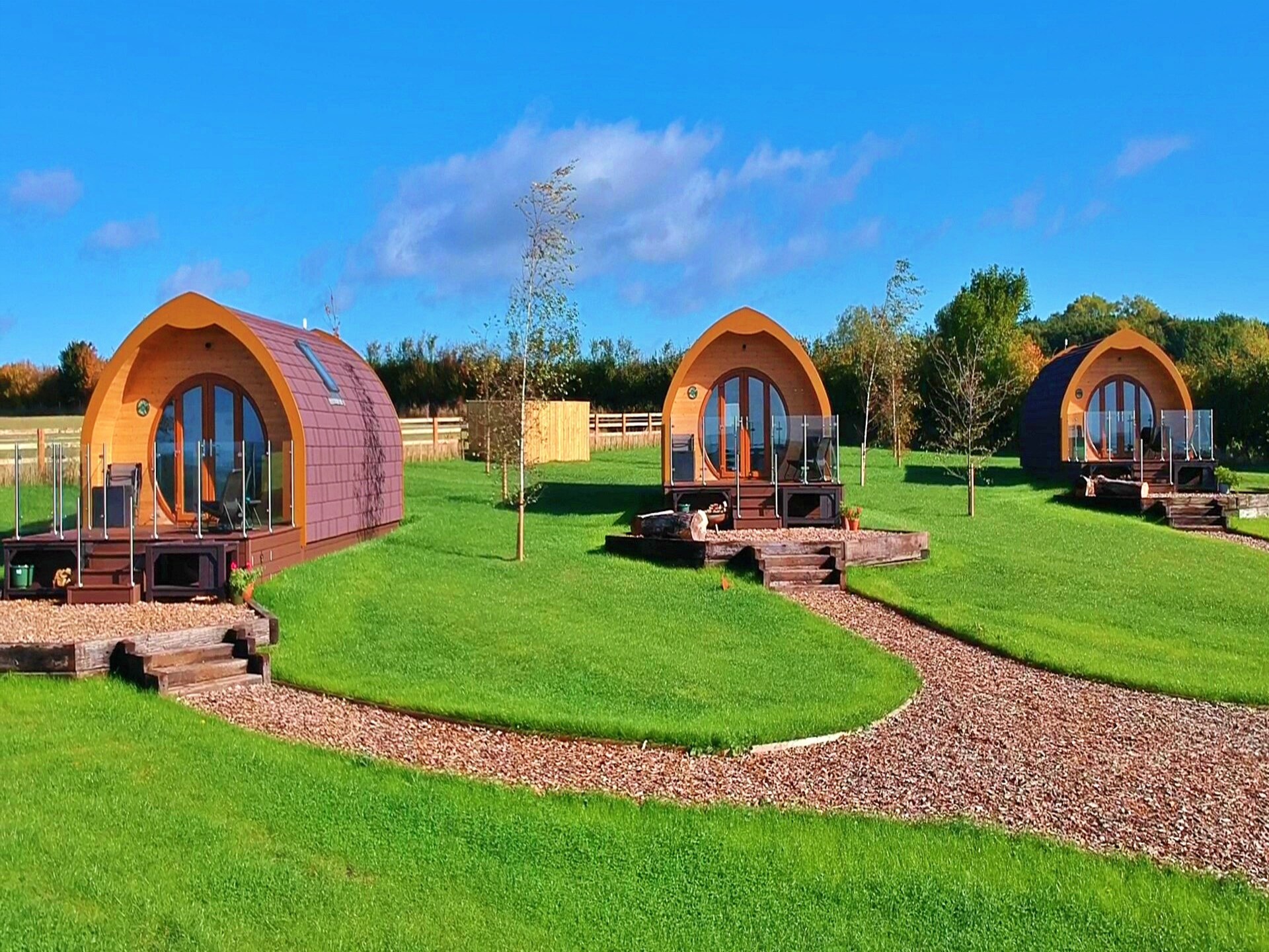 Luxe glamping-pod in Yorkshire Wolds nabij York en kust - foto 34