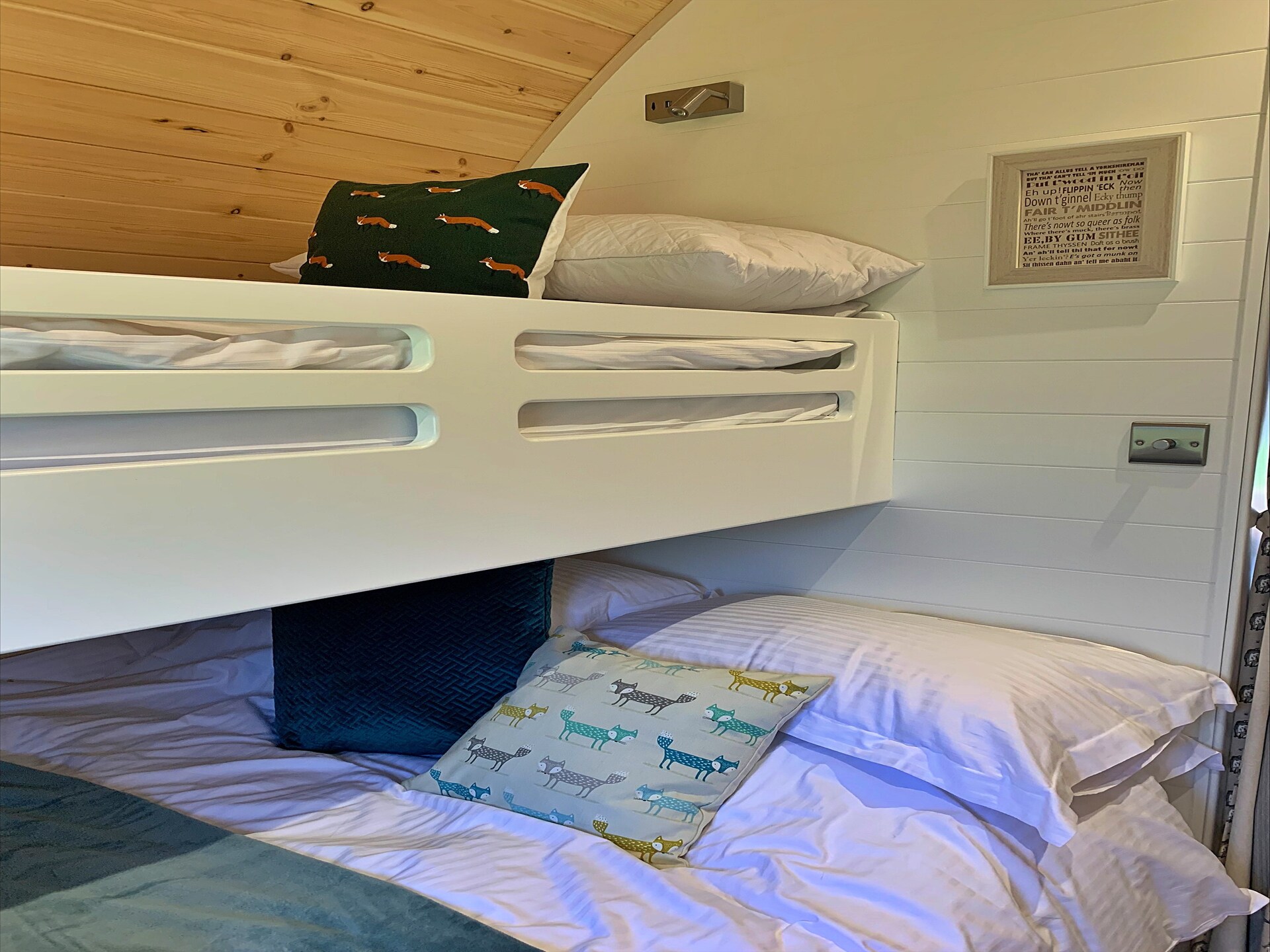 Luxe glamping-pod in Yorkshire Wolds nabij York en kust - foto 7