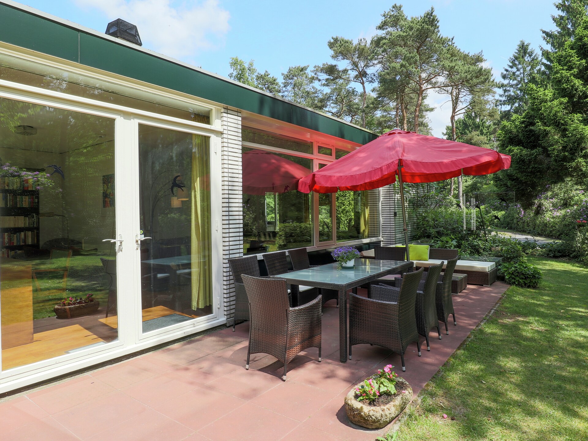 Ruischende Dennen: Vrijstaand vakantiehuis in bosrijke omgeving bij golfbaan - foto 5
