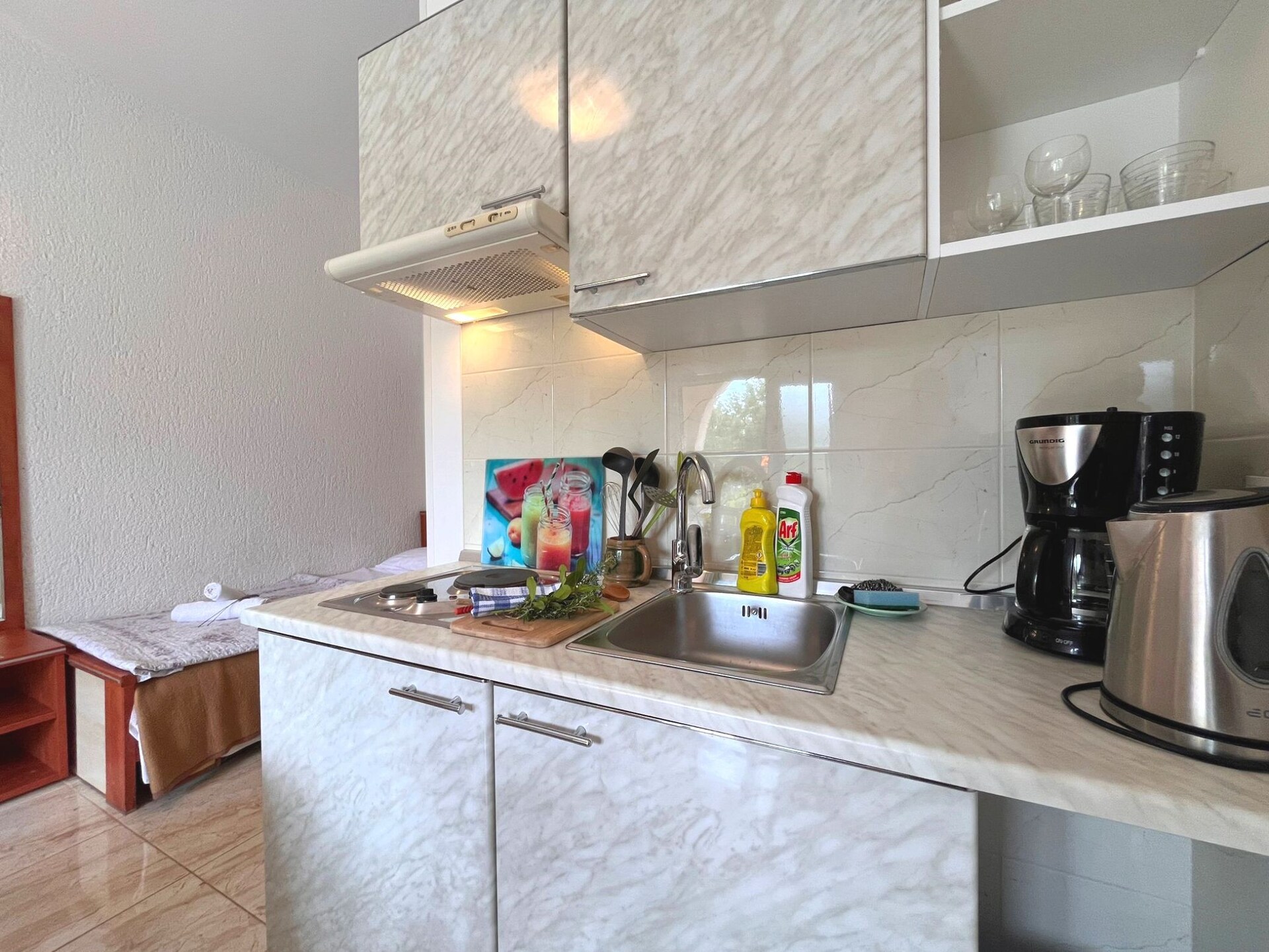 Knus appartement voor 2 personen op 400 meter van het strand in Povile - foto 4