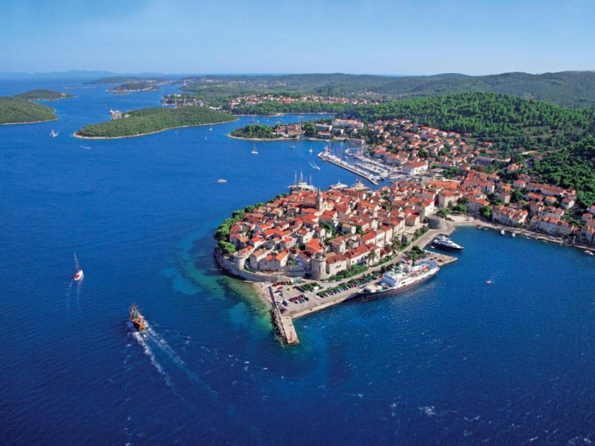 Luxe strandvilla met privézwembad en zeezicht in Korčula - foto 35