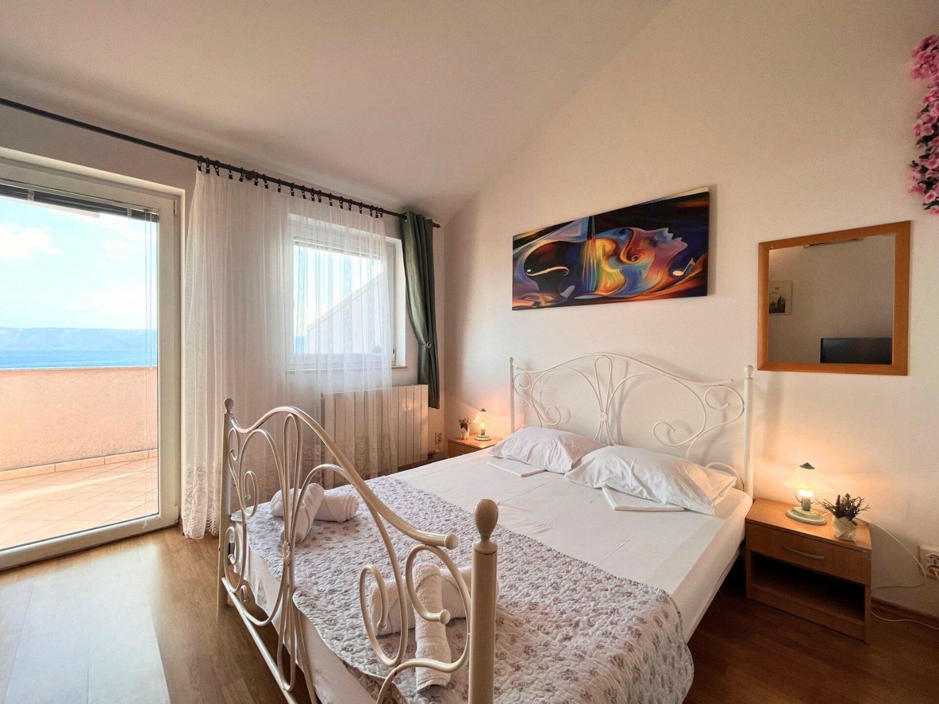 Op 400 m van zee: Rustgevend appartement in Novi Vinodolski - foto 9