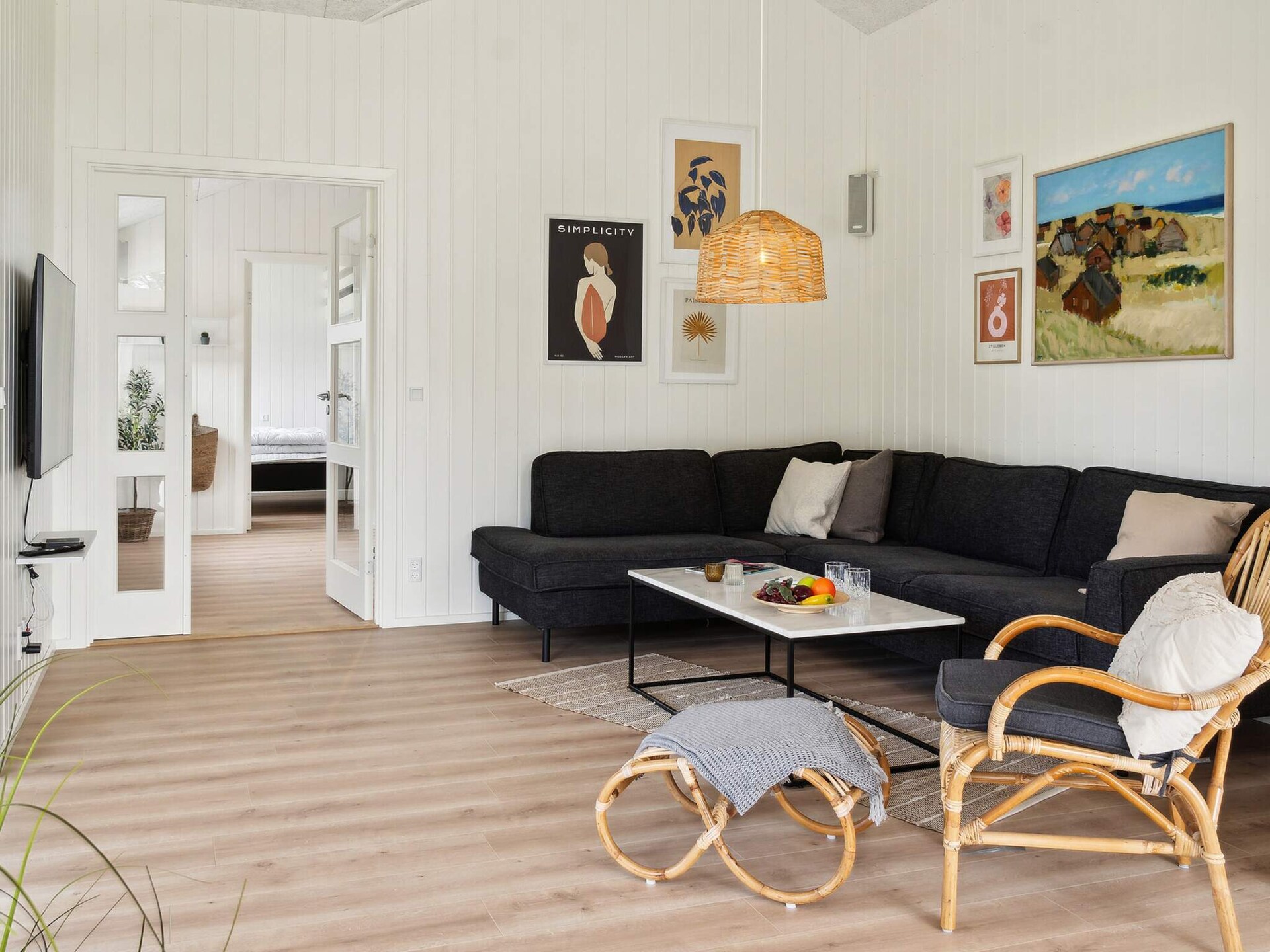 Luxe vakantiehuis voor 10 personen met privézwembad, wellness en activiteitenruimte op 400m van zee bij Løkken - foto 7