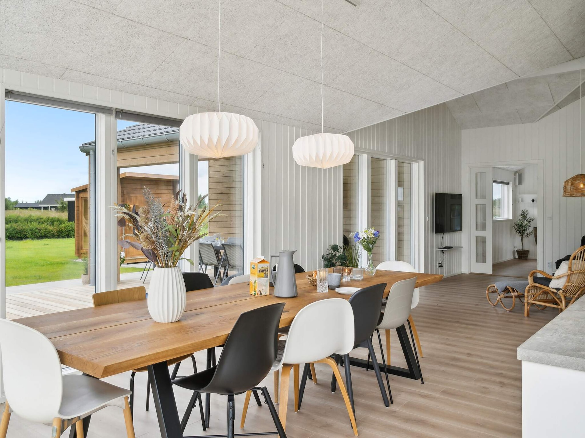 Luxe vakantiehuis voor 10 personen met privézwembad, wellness en activiteitenruimte op 400m van zee bij Løkken - foto 8