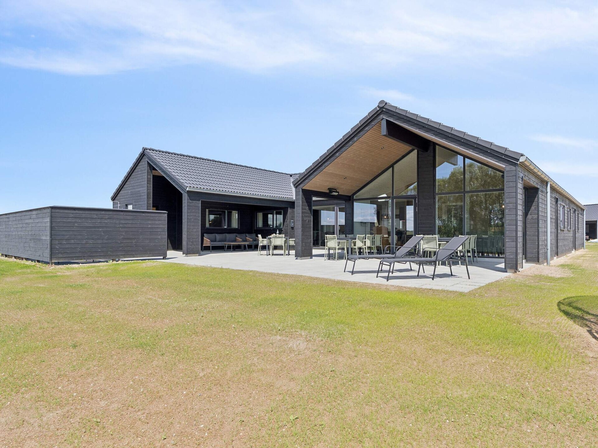 Groot vakantiehuis met privézwembad en sauna op 500 meter van het strand in Bogense - foto 10