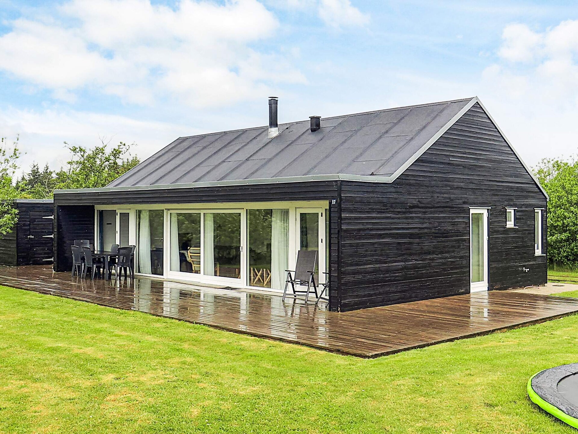 Vrijstaand vakantiehuis bij Brovst met sauna, whirlpool en grote tuin - foto 3