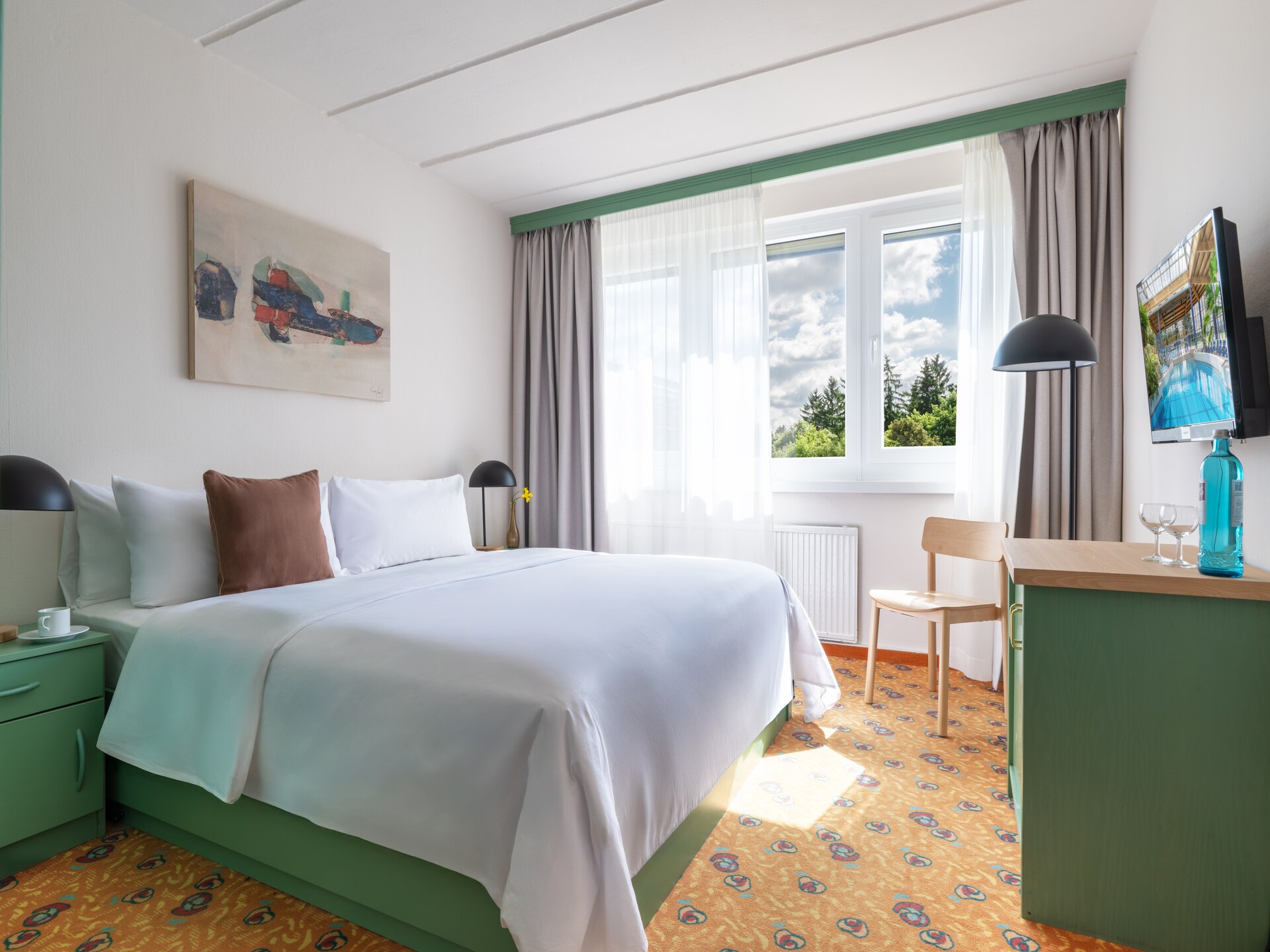 Op 500 m van de piste: Knus appartement voor 2 in Schöneck - foto 3