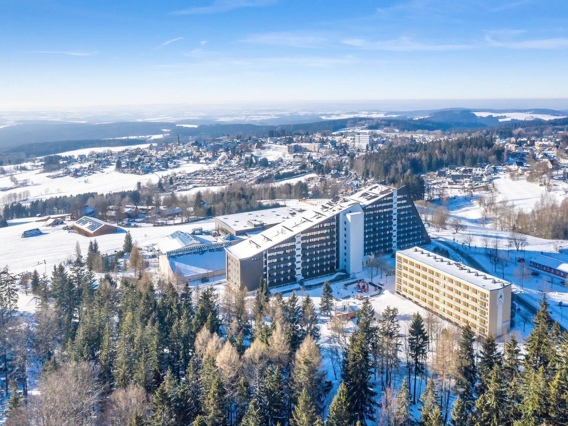 Op 500 m van de piste: Knus appartement voor 2 in Schöneck - foto 19