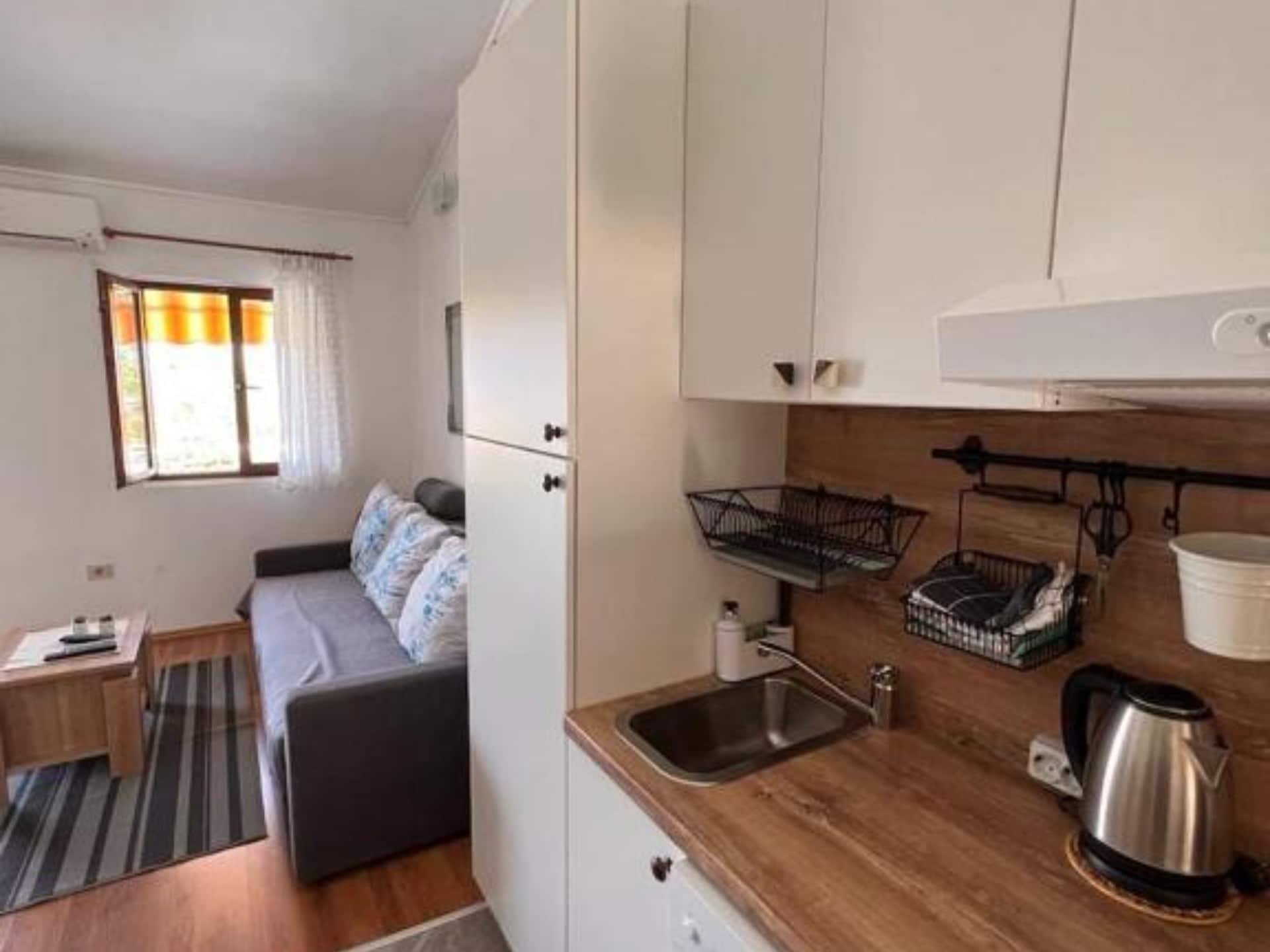 Aan het strand: Rustgevend appartement in Klenovica voor 4 personen - foto 26